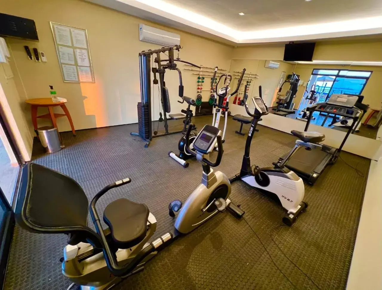 Fitness centre/facilities in Iate Plaza Hotel Fitness centre/facilities in Iate Plaza Hotel
