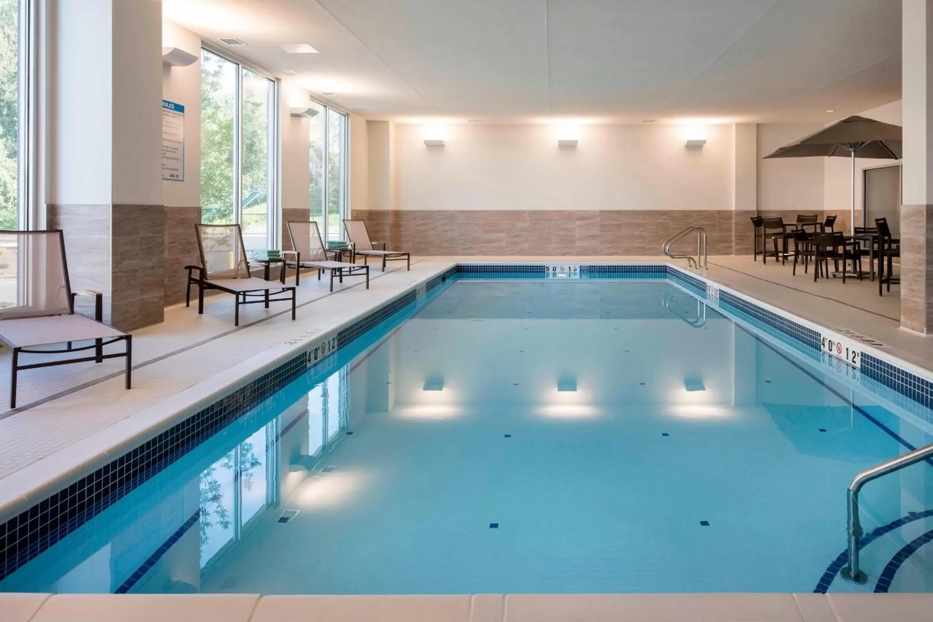 Swimming Pool in Courtyard by Marriott Prince George