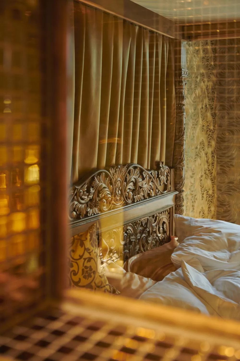 Bed in Michelberger Hotel