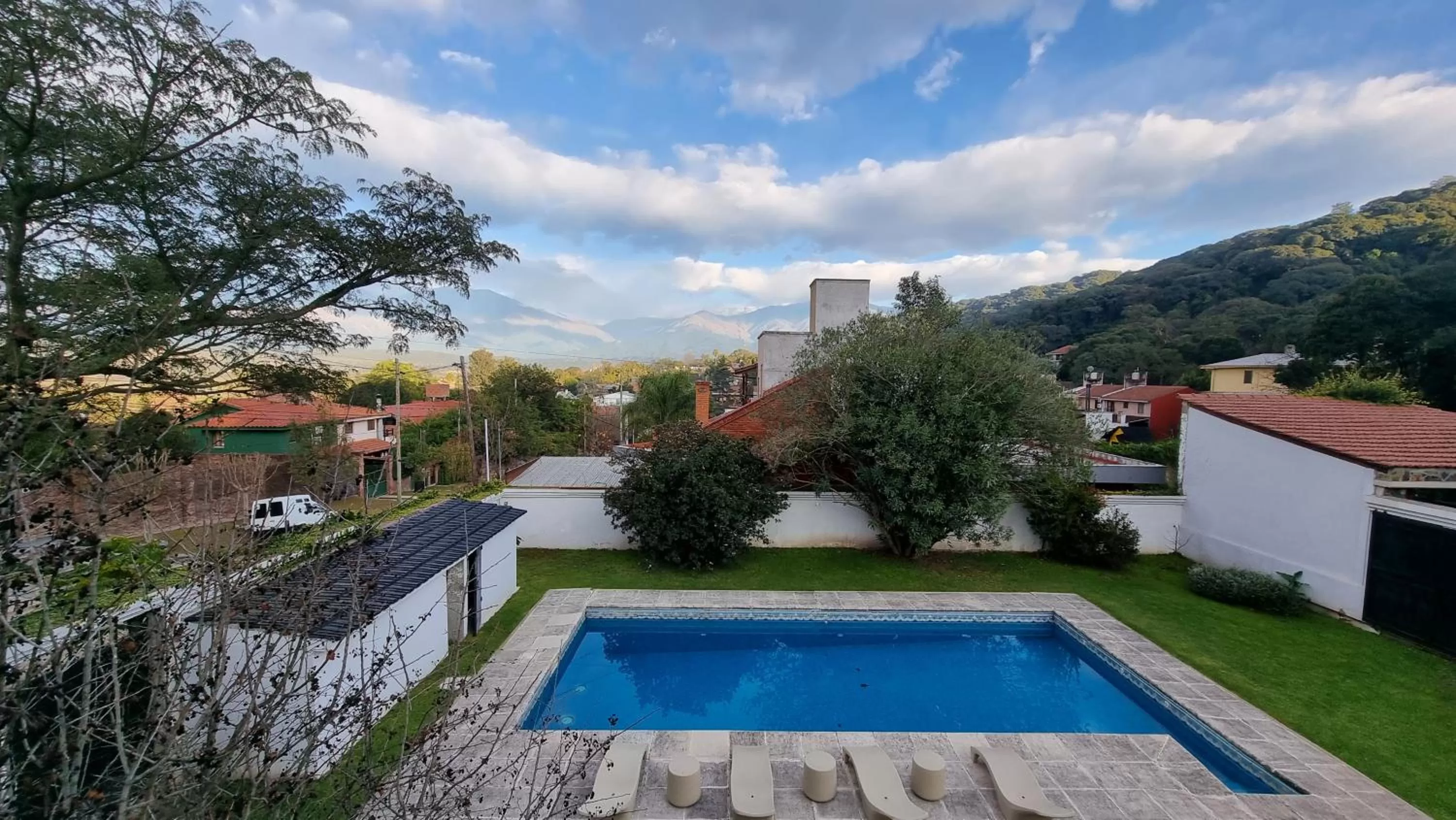 Garden view in El Cerquero, Casa de Huéspedes