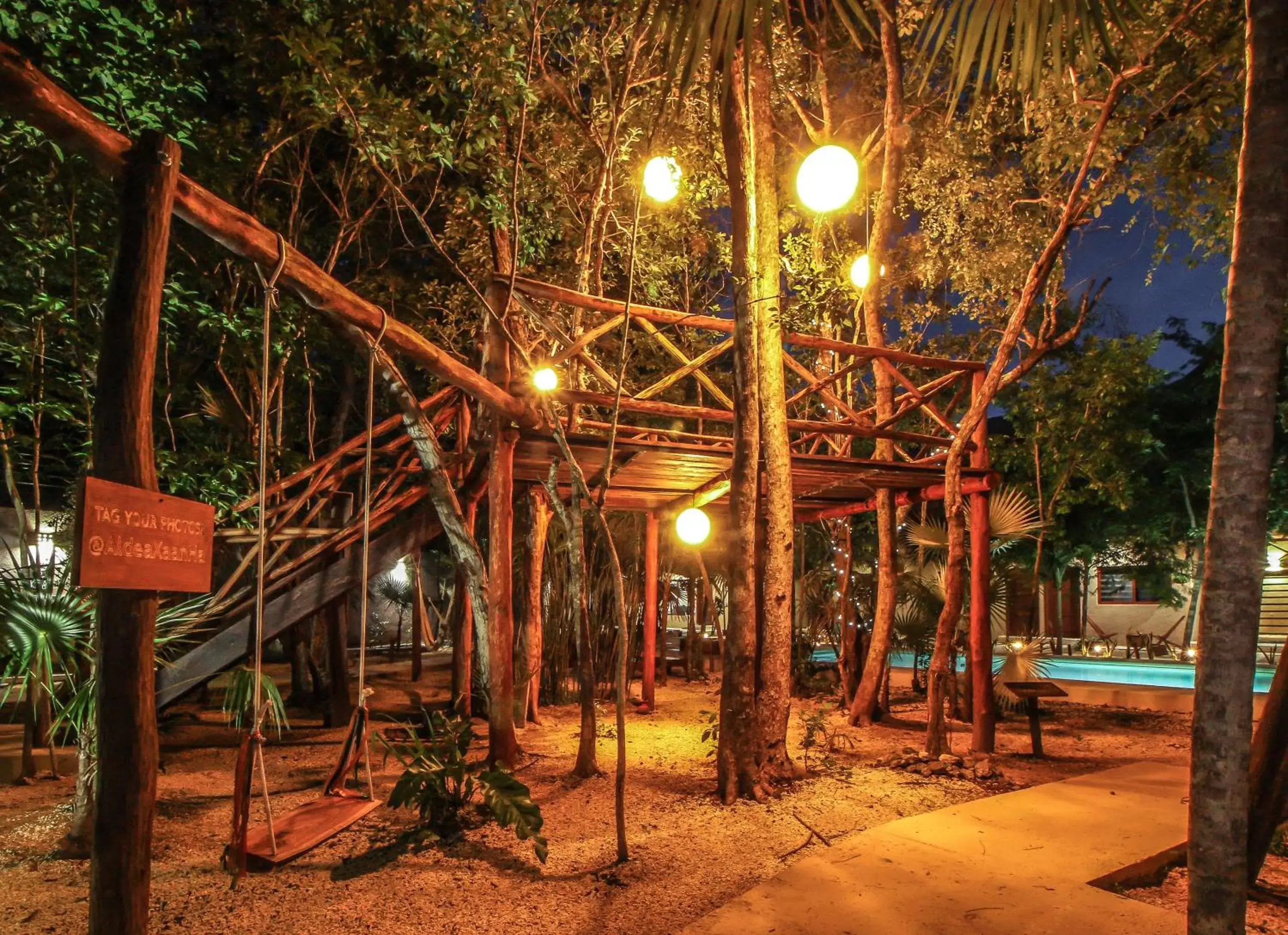 Garden, Children's Play Area in Aldea Xaan Ha Tulum