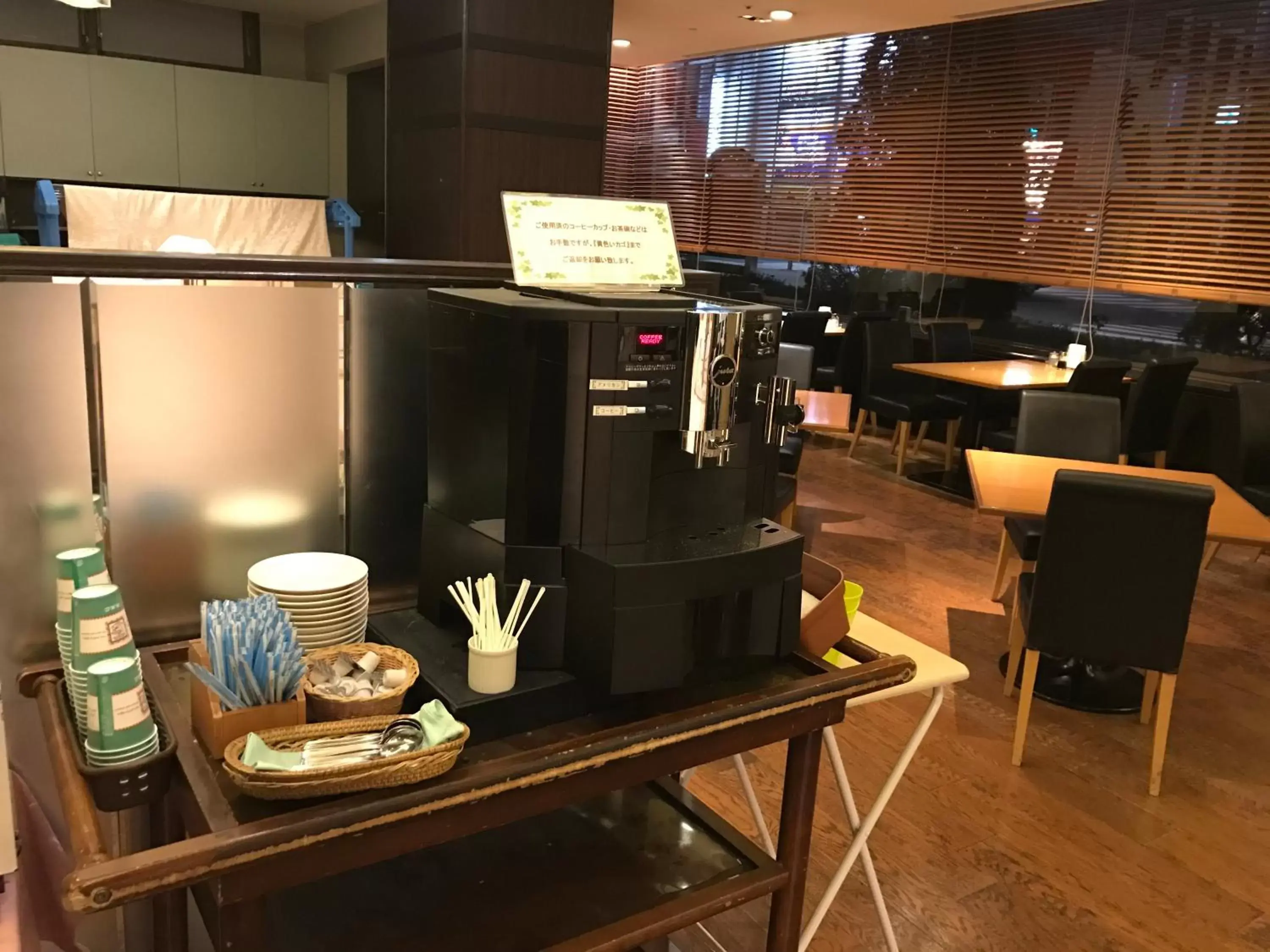 Food and drinks in Hotel Grand Terrace Obihiro