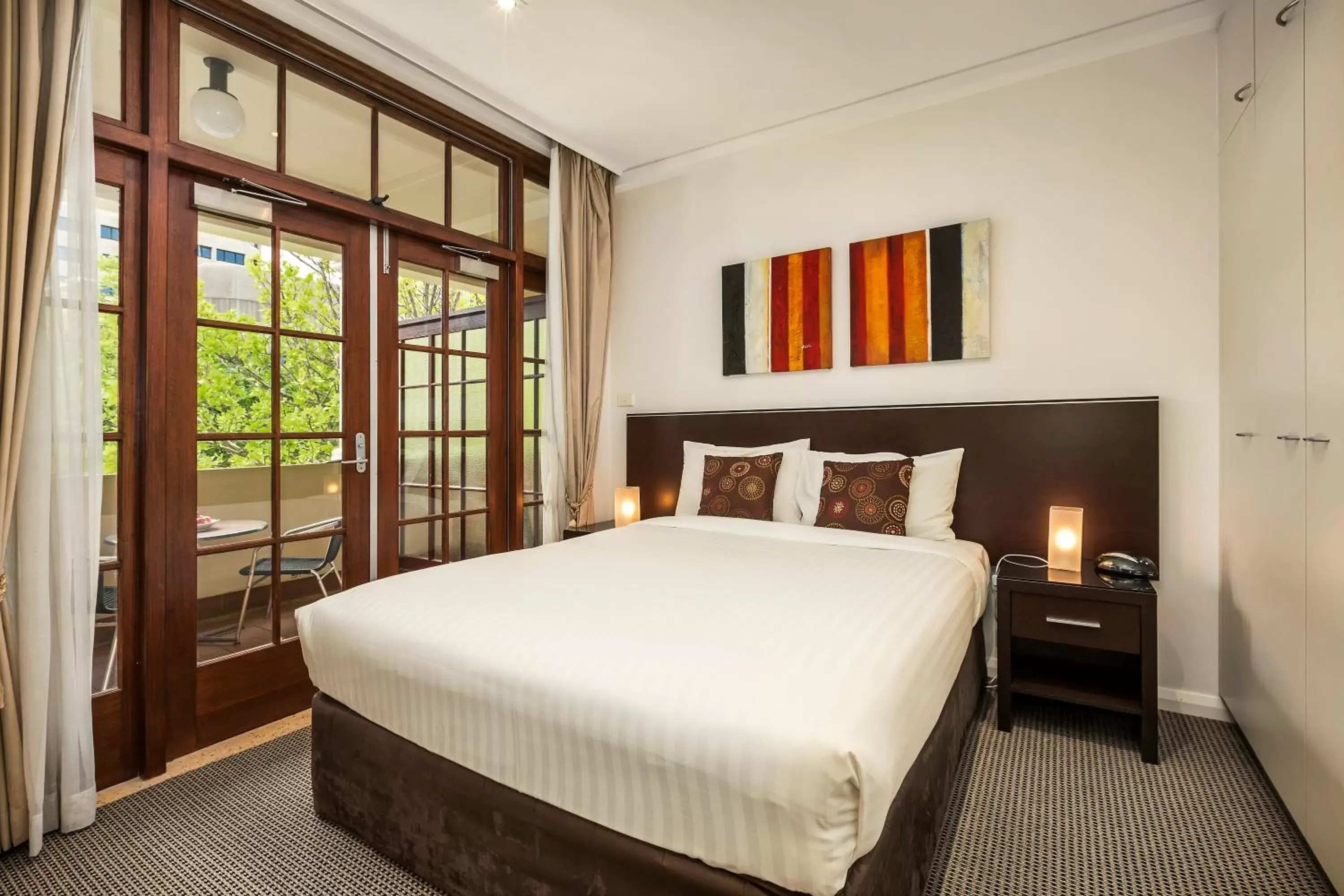 Bed in Quest Canberra Bed in Quest Canberra