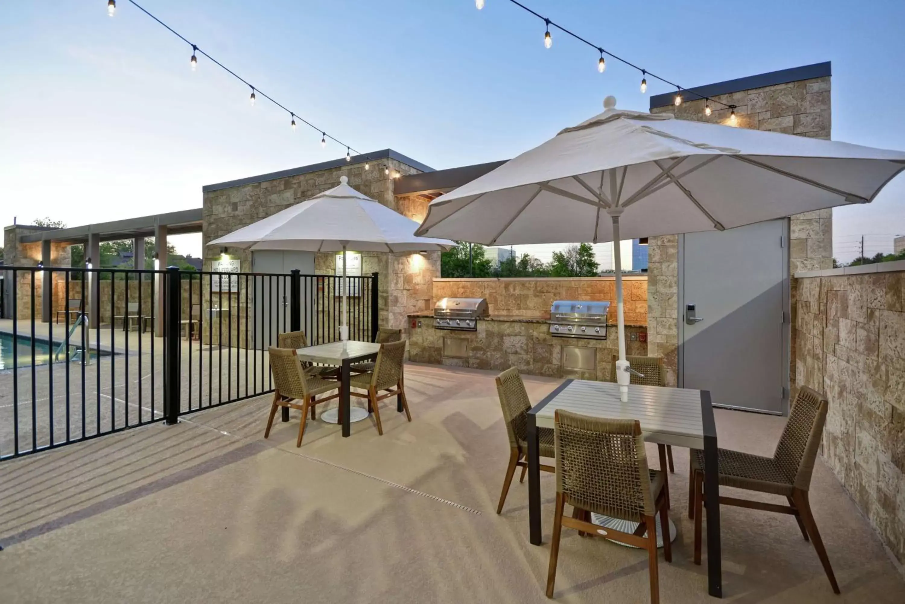Patio in Home2 Suites Houston Westchase