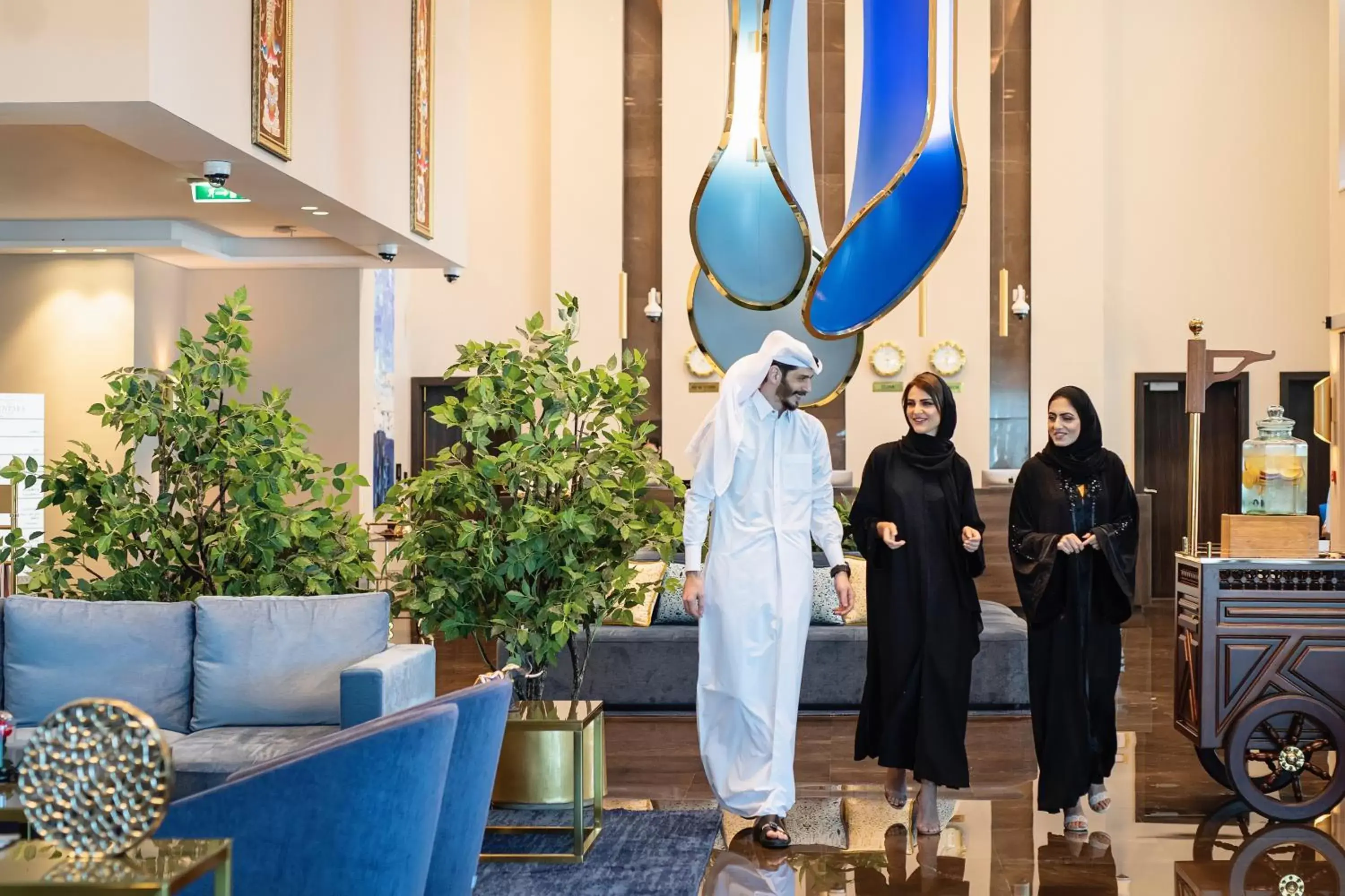 Lobby or reception in Centara West Bay Hotel & Residences Doha
