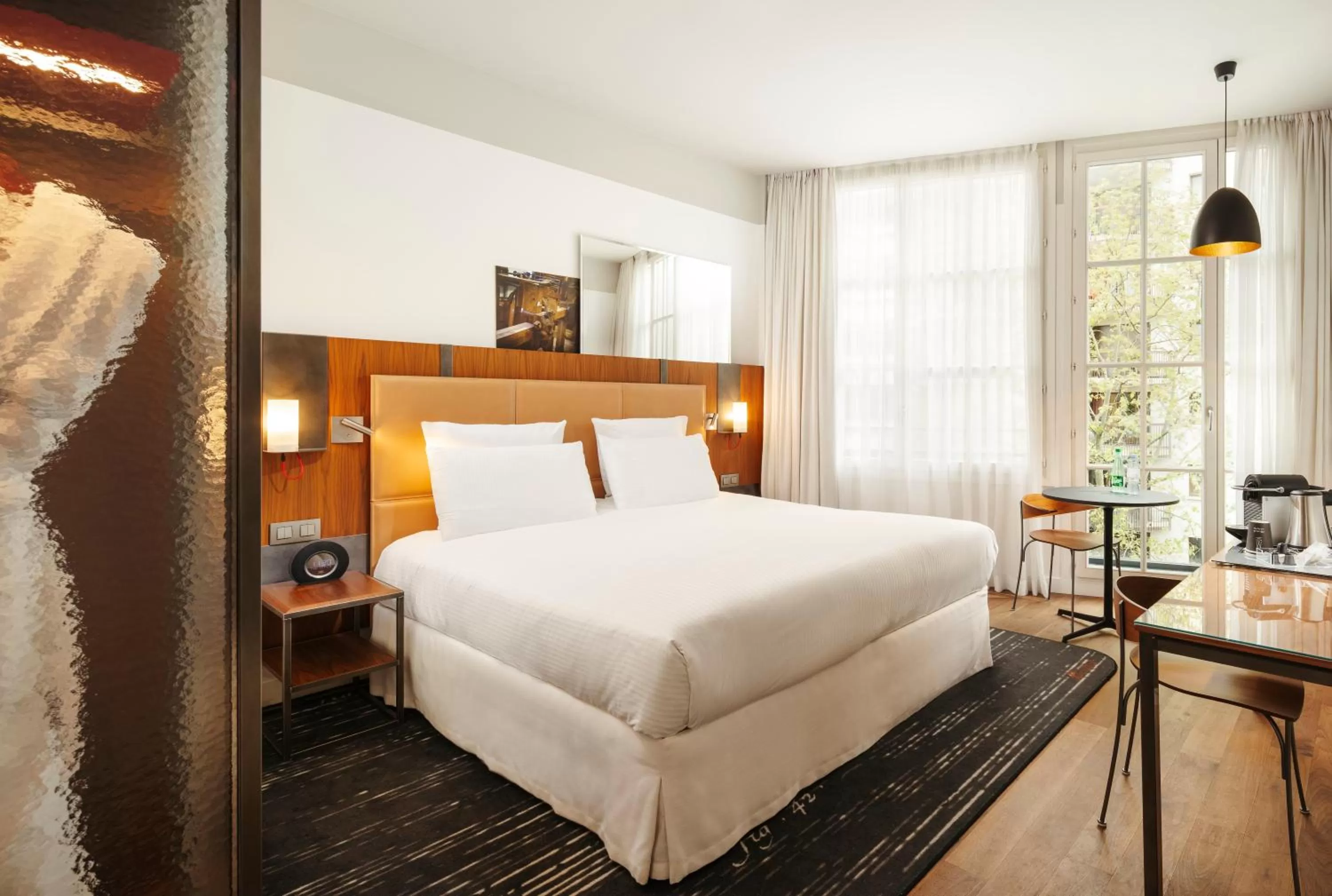 Bed in Boutet Bastille Hotel Paris - MGallery Collection