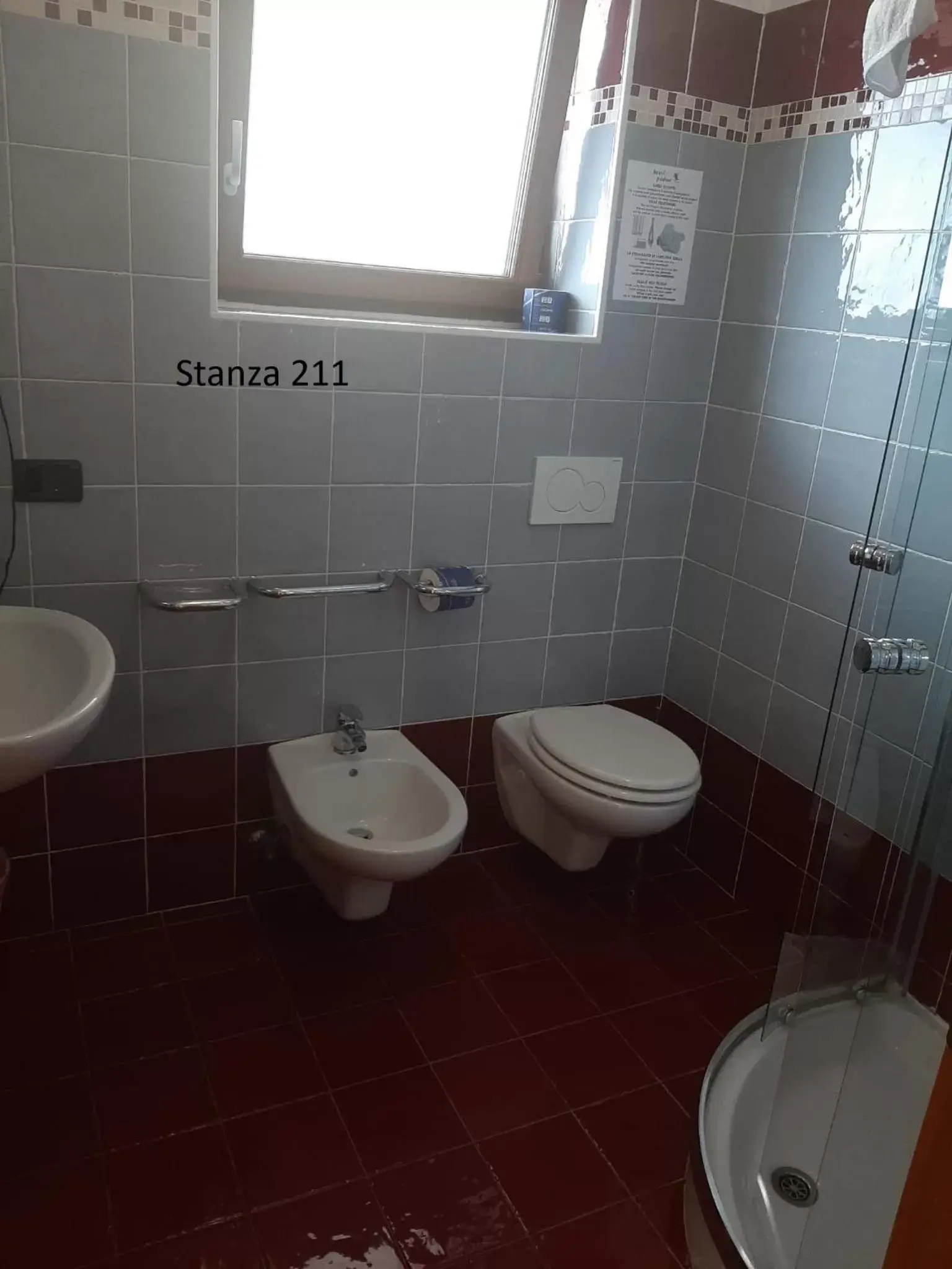 Bathroom in Hotel Pizboè