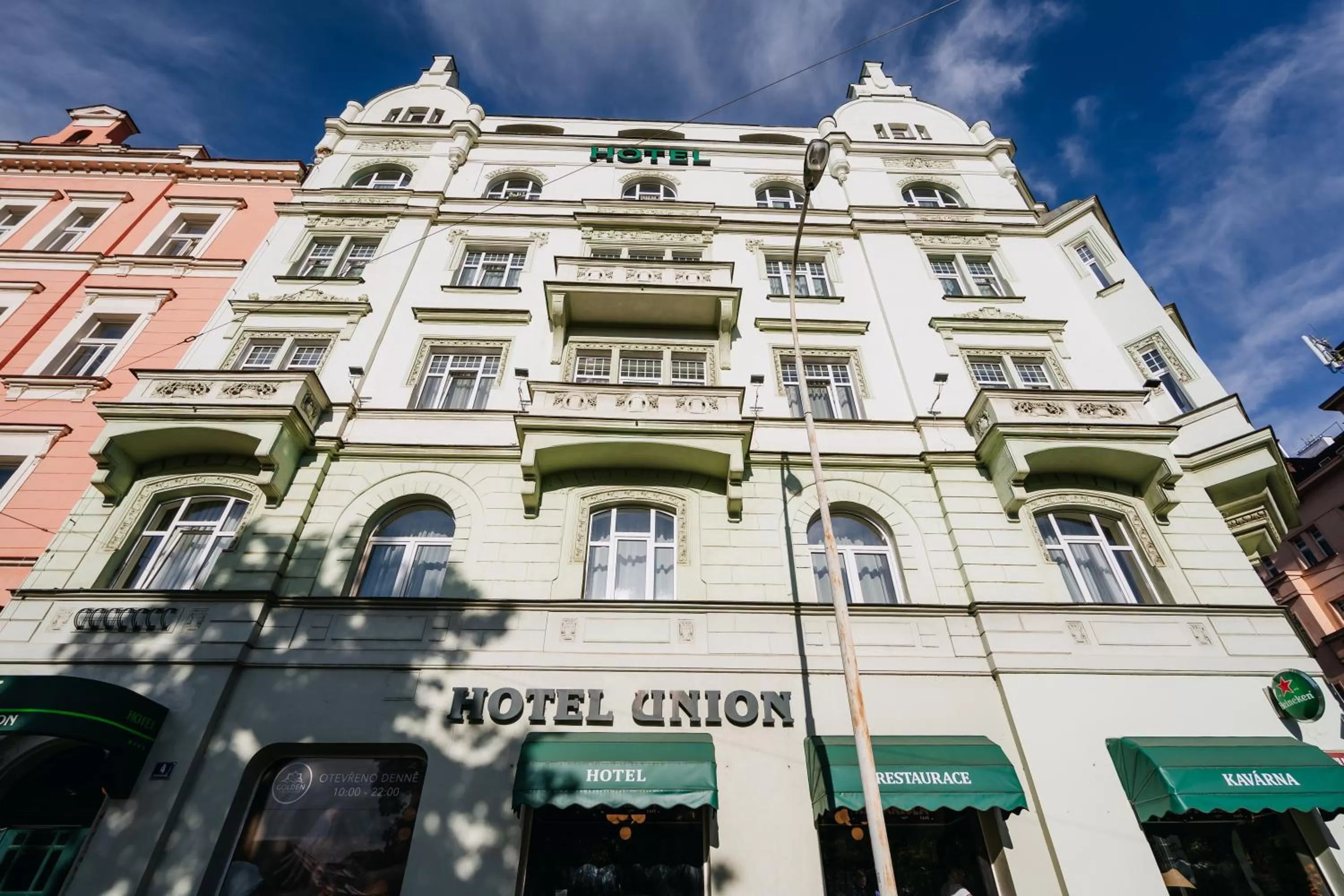Property building in Union Hotel Prague