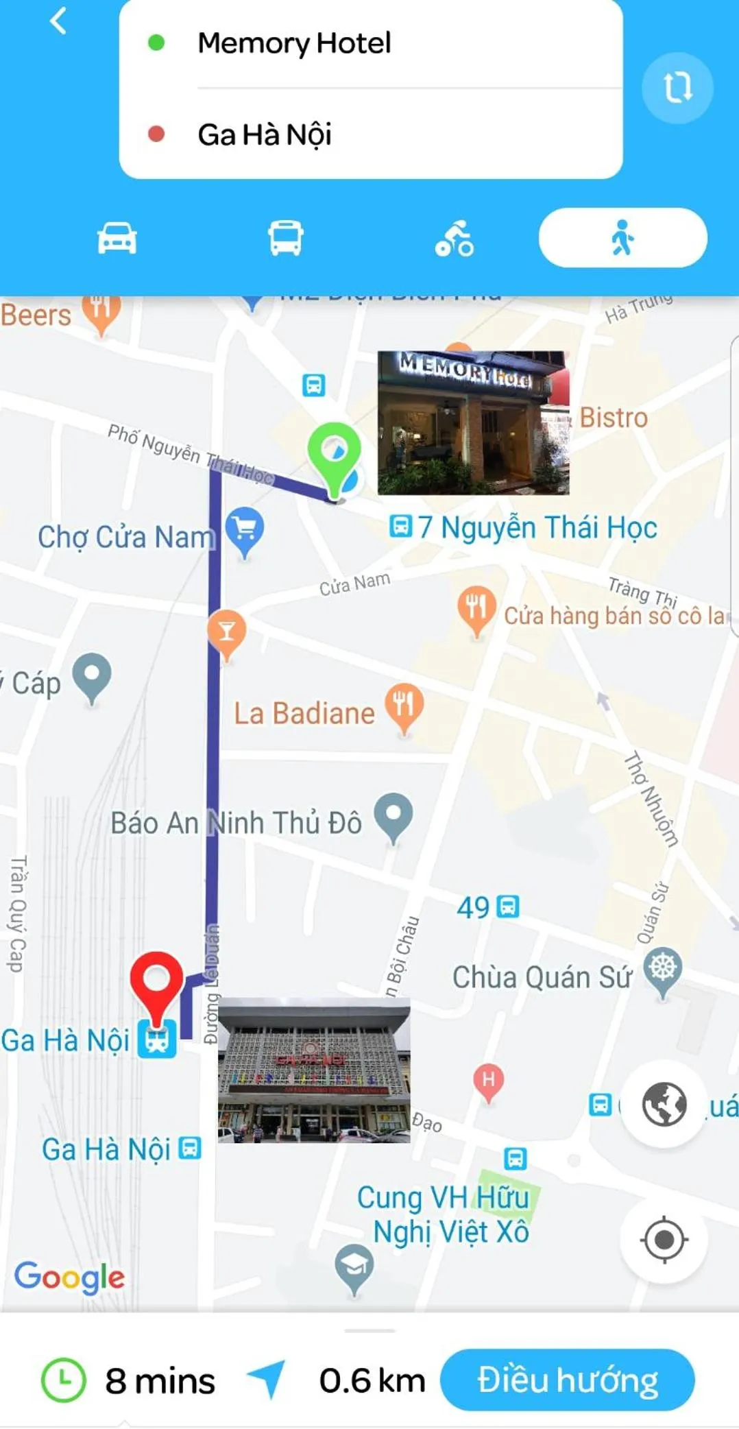 Neighbourhood in Memory Hotel