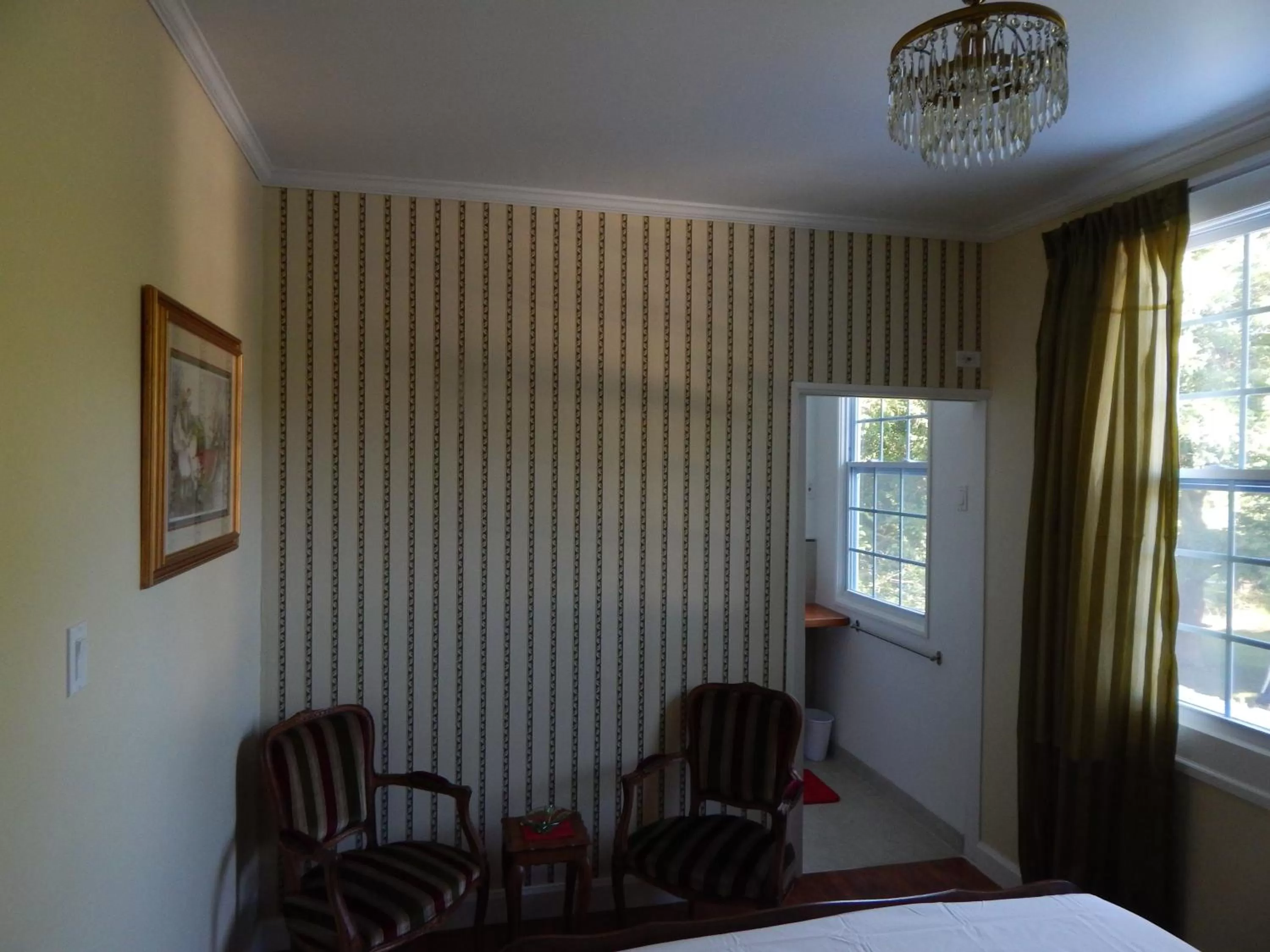 Decorative detail, Bed in Fruits of Vienna B&B