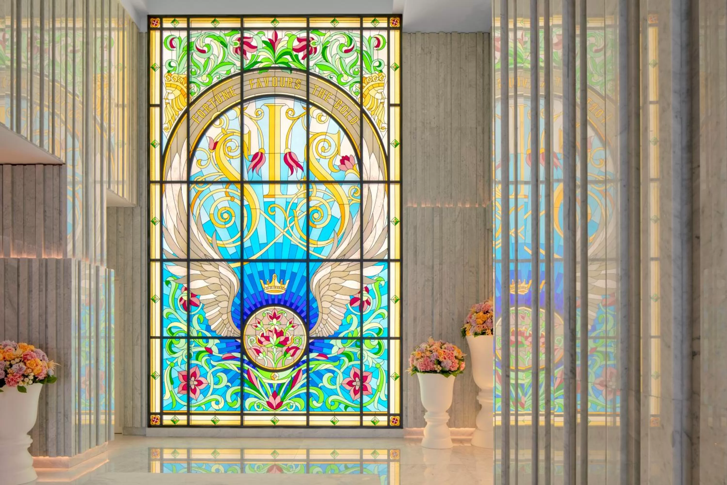 Facade/entrance in SLS Dubai Hotel & Residences