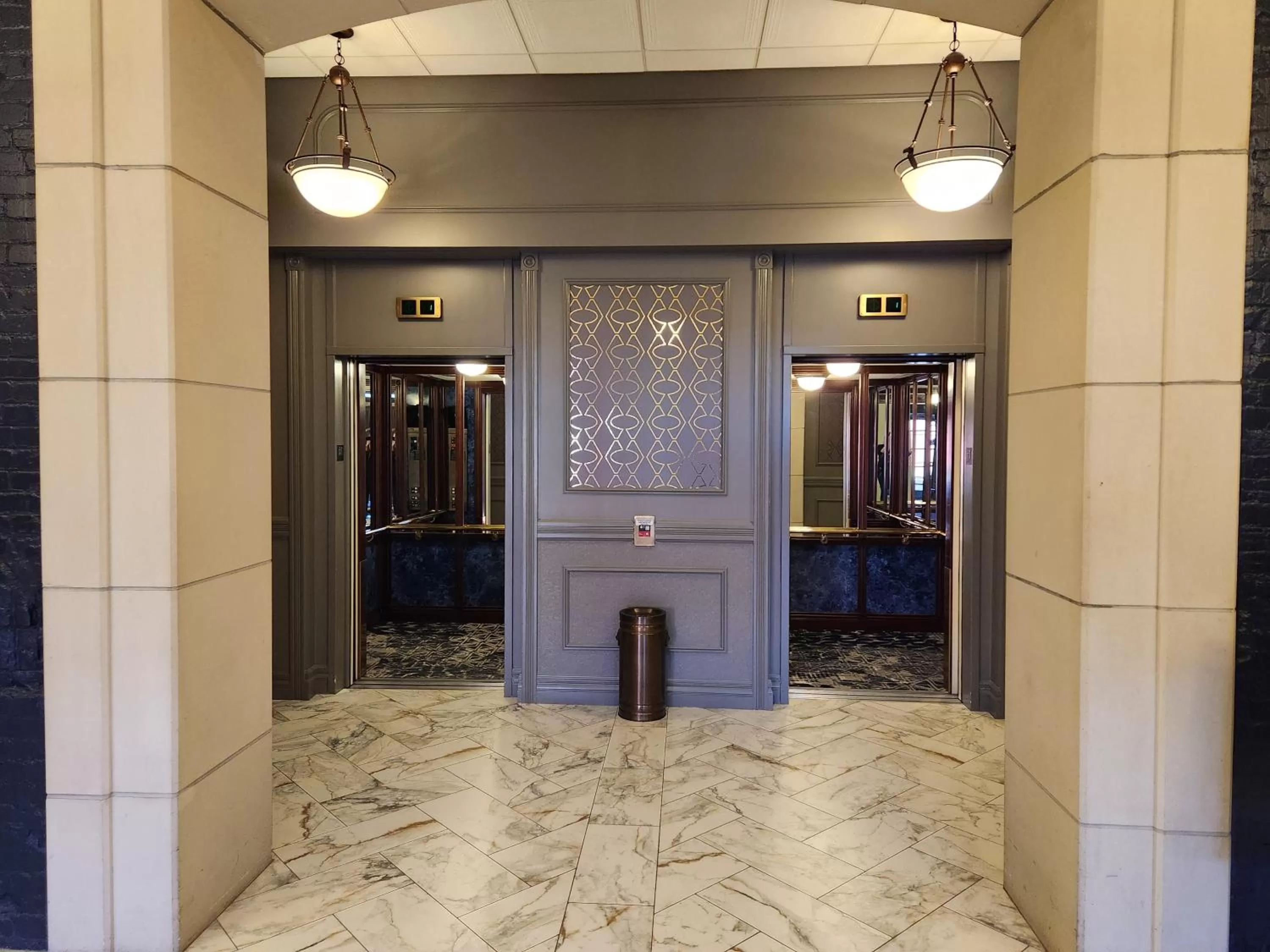 elevator in Hotel at Old Town
