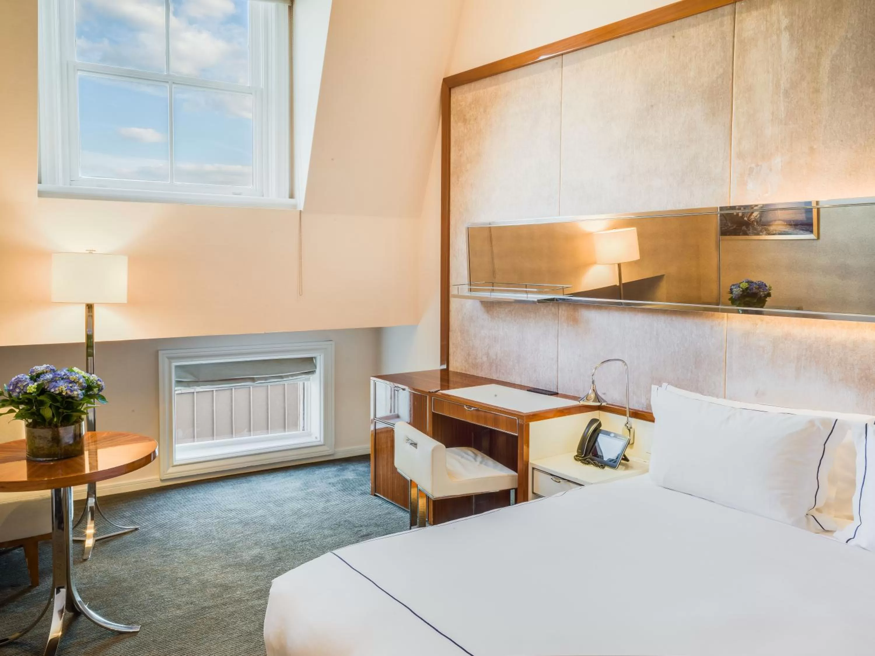 Bed in 33 Hotel, New York City, Seaport