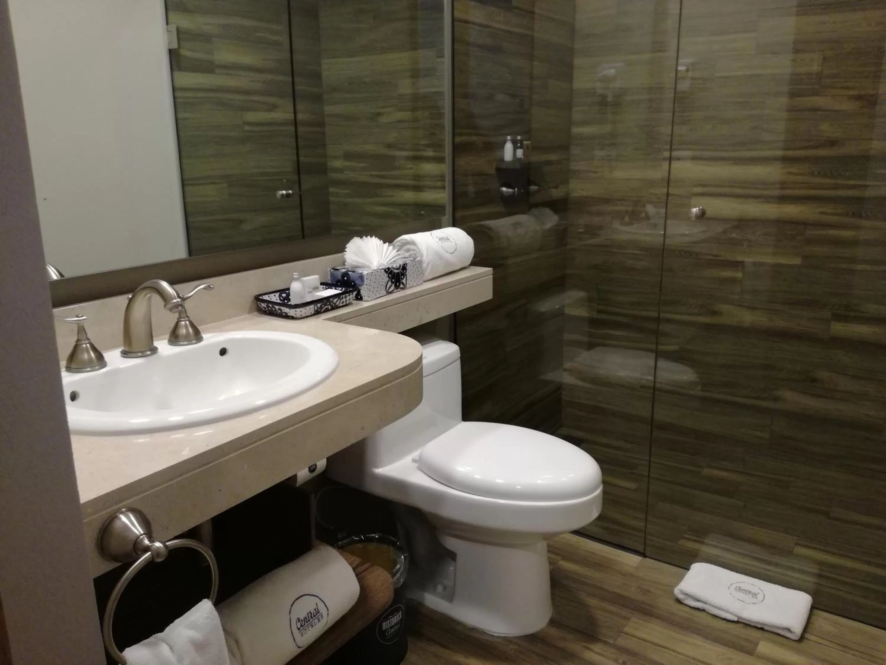 Bathroom in Historico Central Hotel