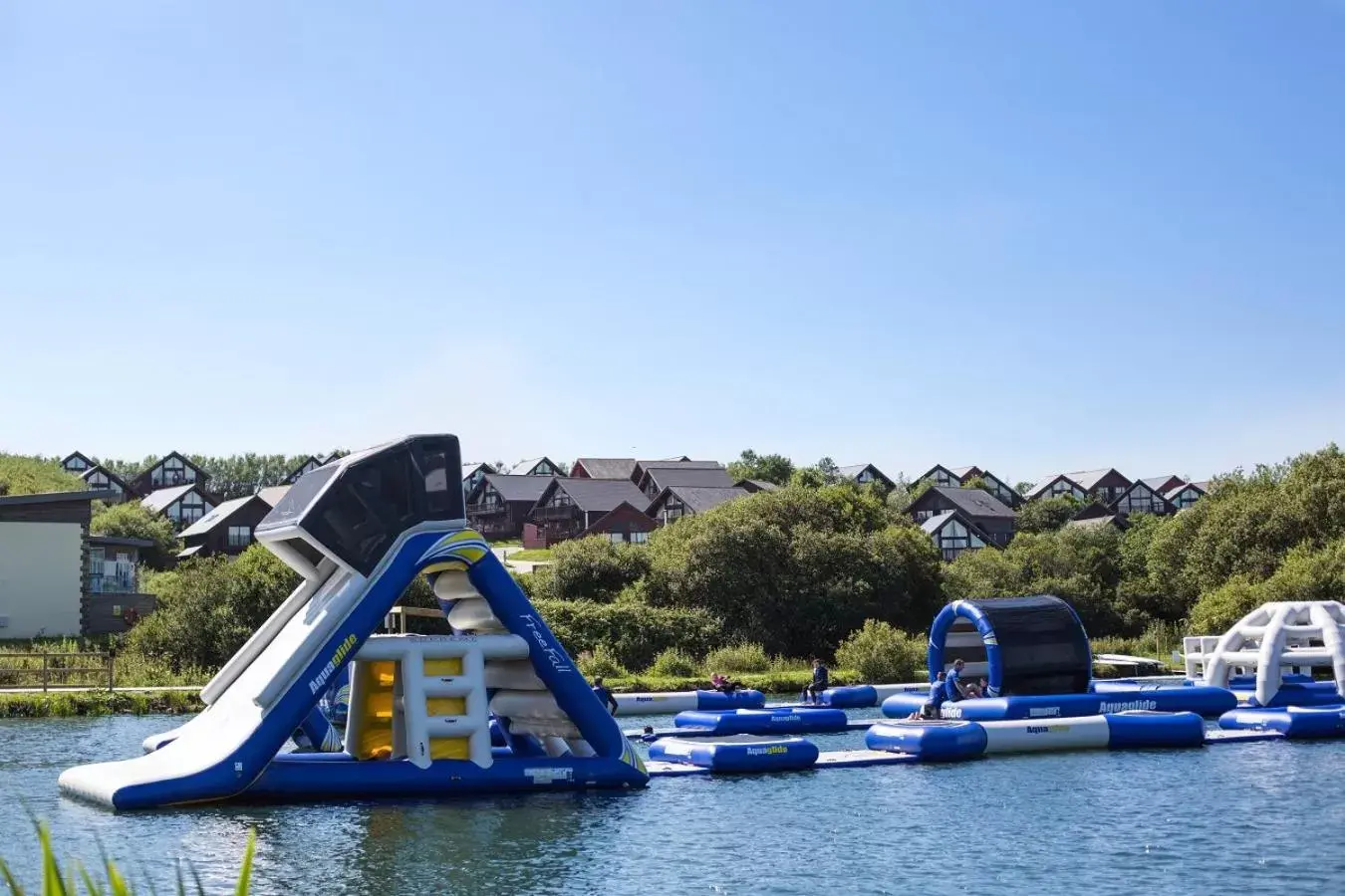 Aqua park in Retallack Resort & Spa