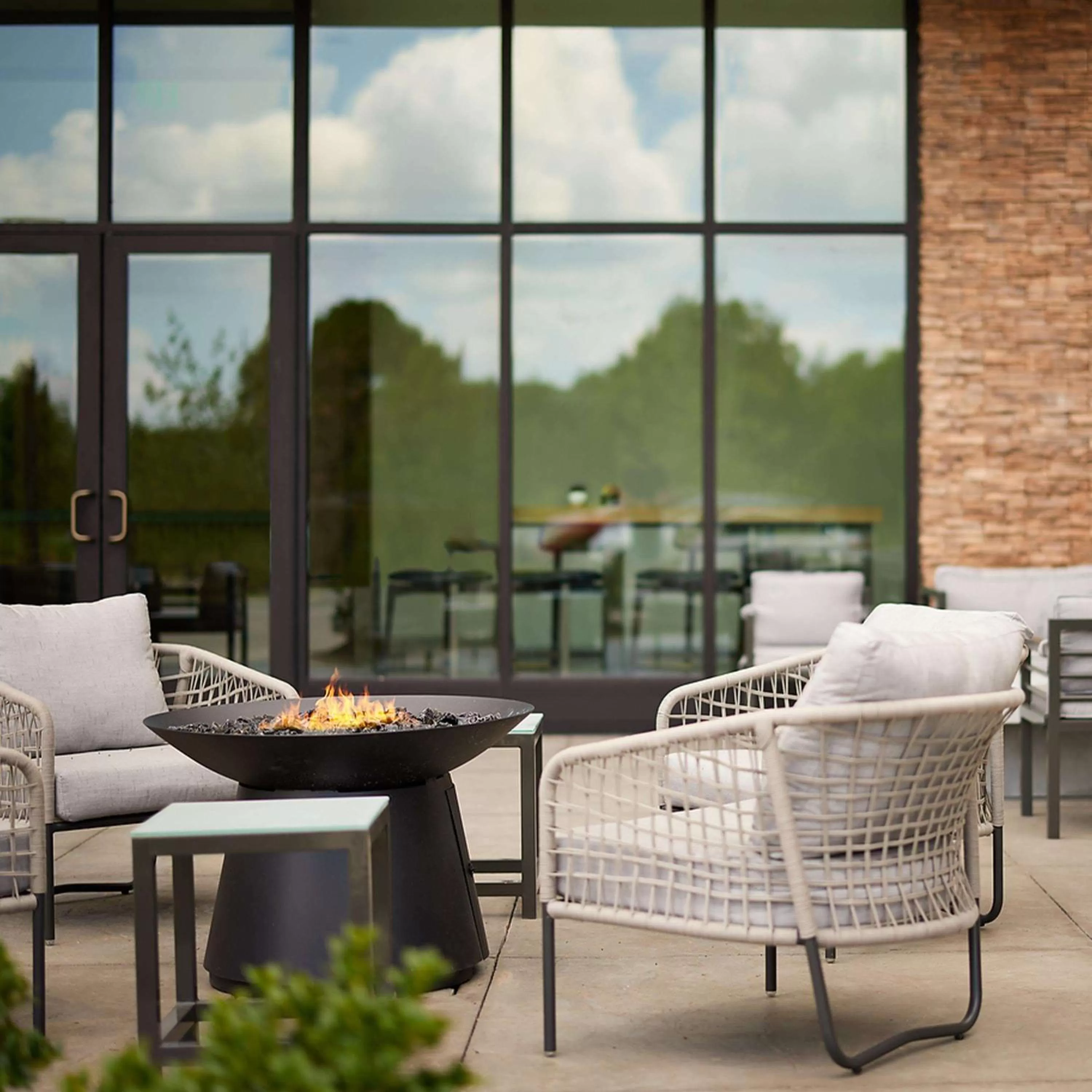 Patio in Hilton Garden Inn Grapevine At Silverlake Crossing, Tx