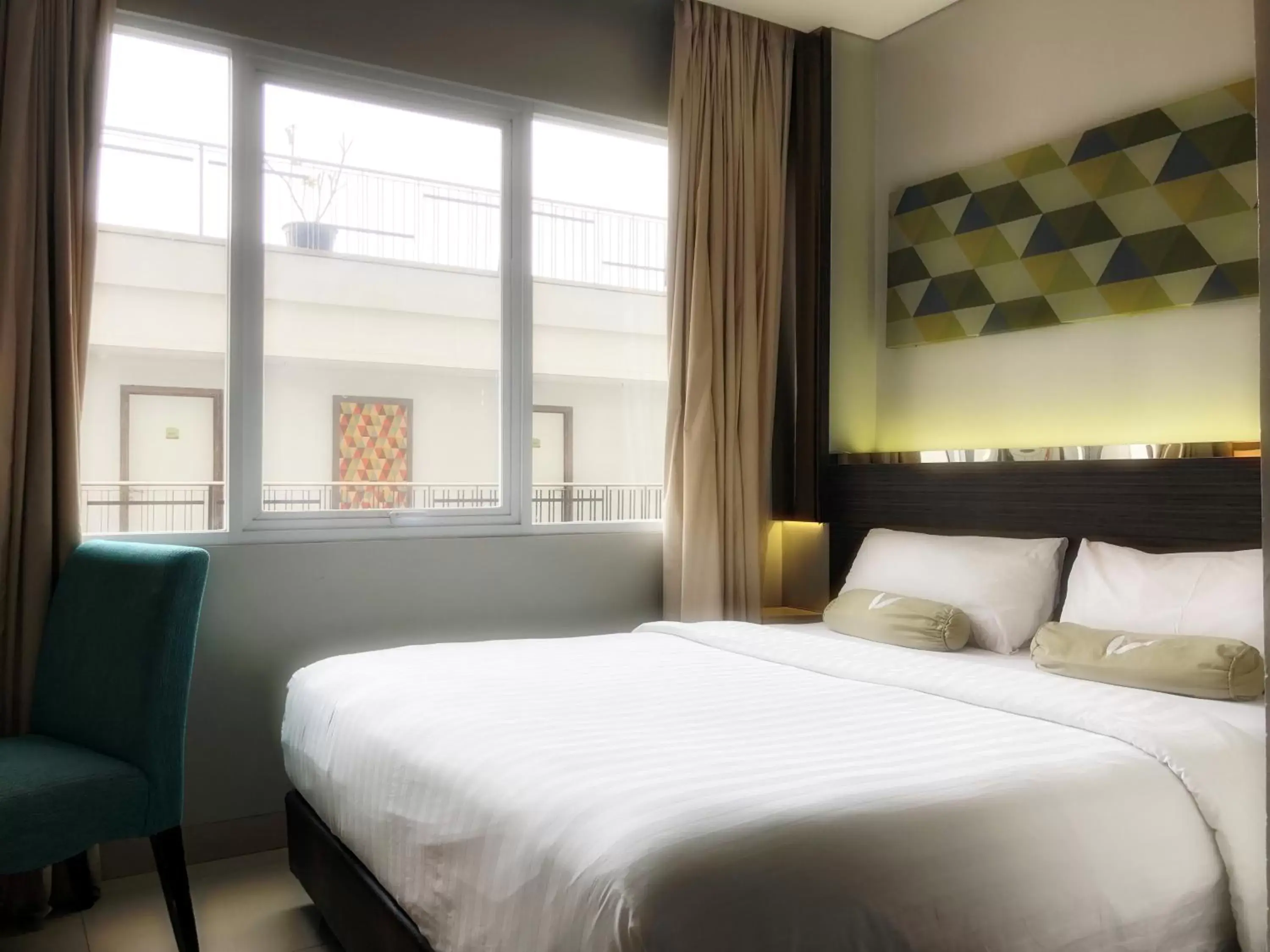 Bed in Clove Hotel Bandung