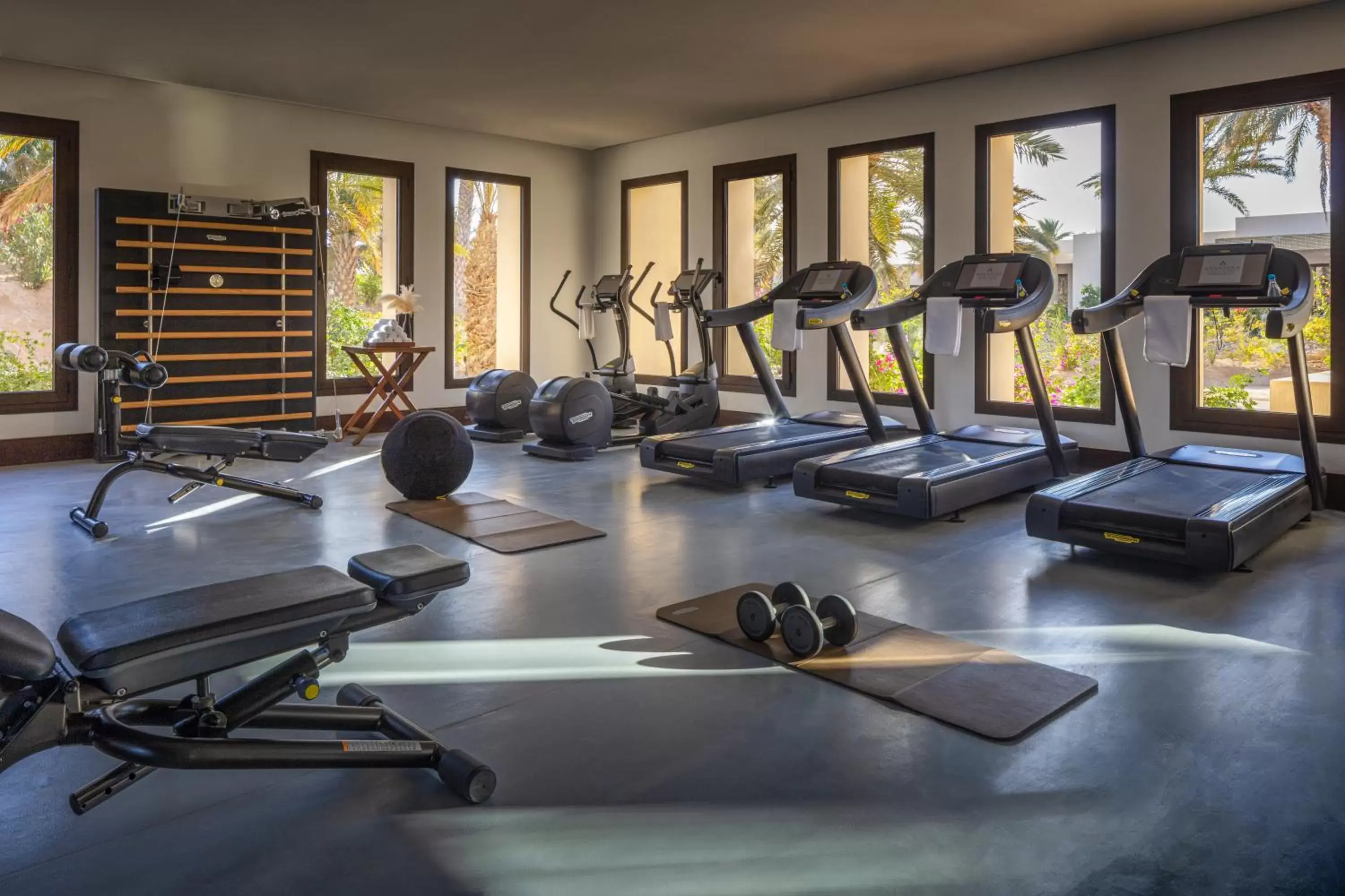 Fitness centre/facilities in Anantara Sahara-Tozeur Resort & Villas Fitness centre/facilities in Anantara Sahara-Tozeur Resort & Villas