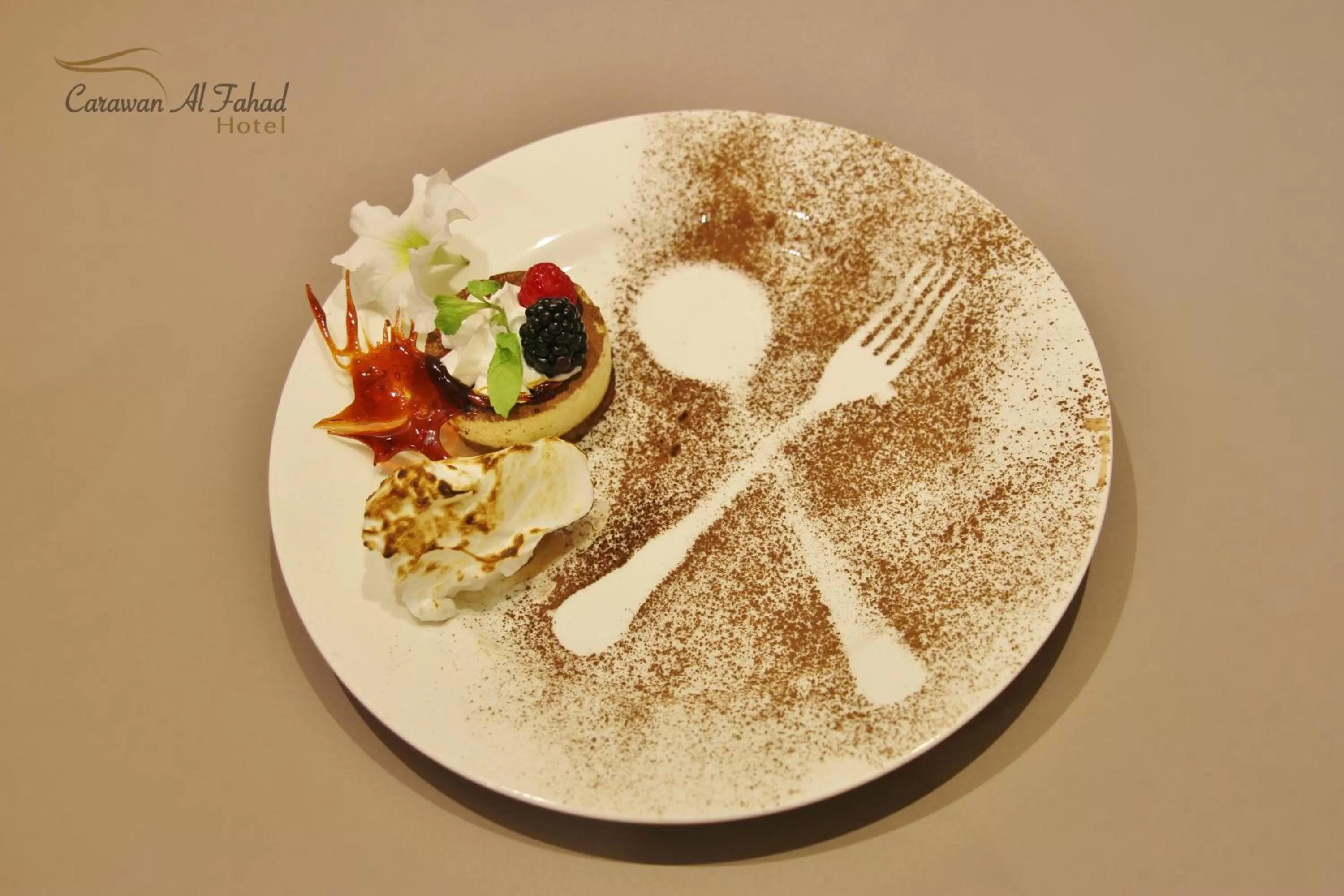 Food close-up in Carawan Al Fahad Hotel