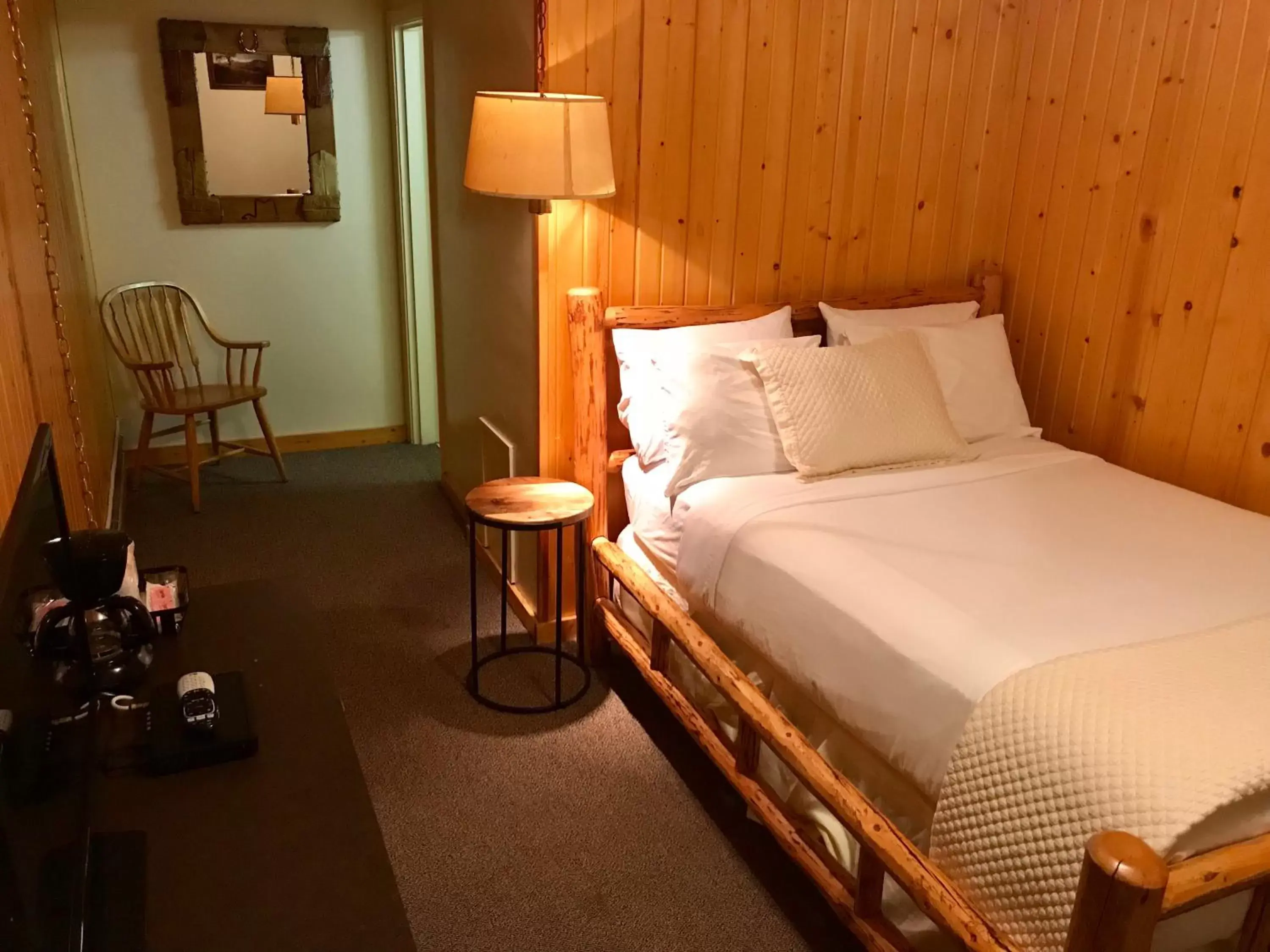 Bed in Colter's Lodge