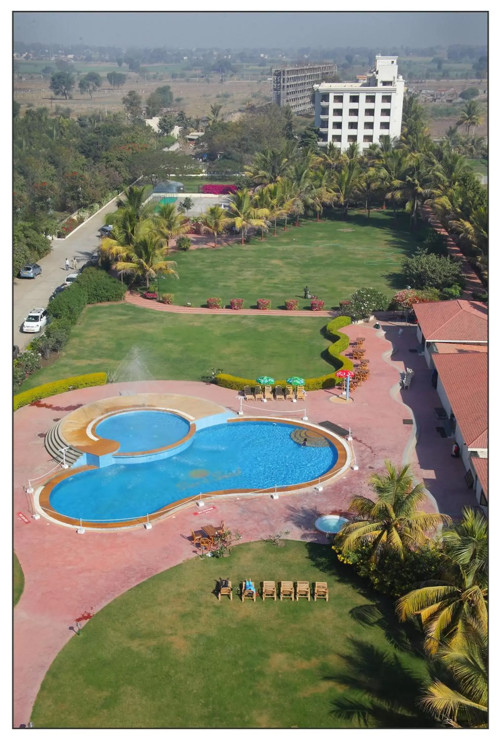 Swimming pool, Pool View in Sun-n-Sand Shirdi