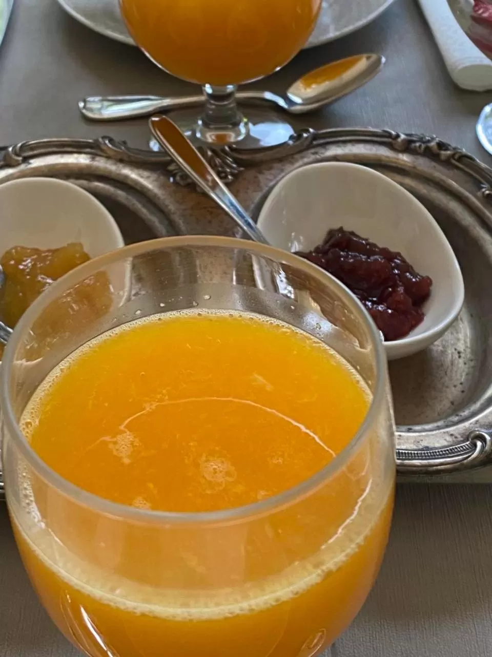 Continental breakfast in Villa Fresquet