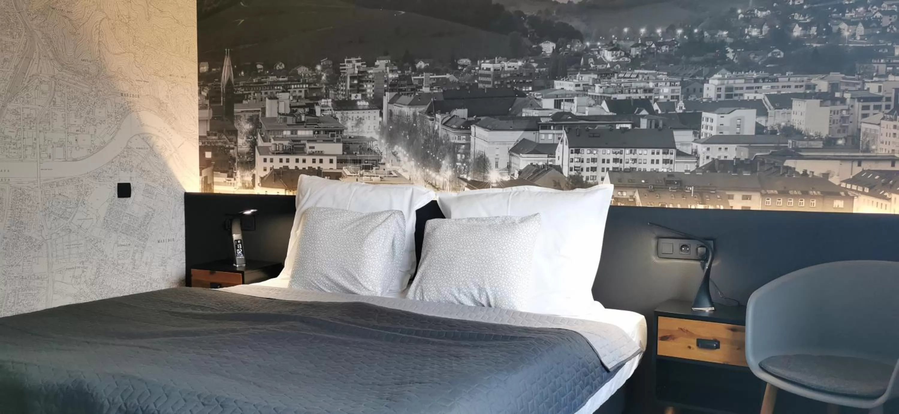 Photo of the whole room, Bed in Hotel CityMap Maribor