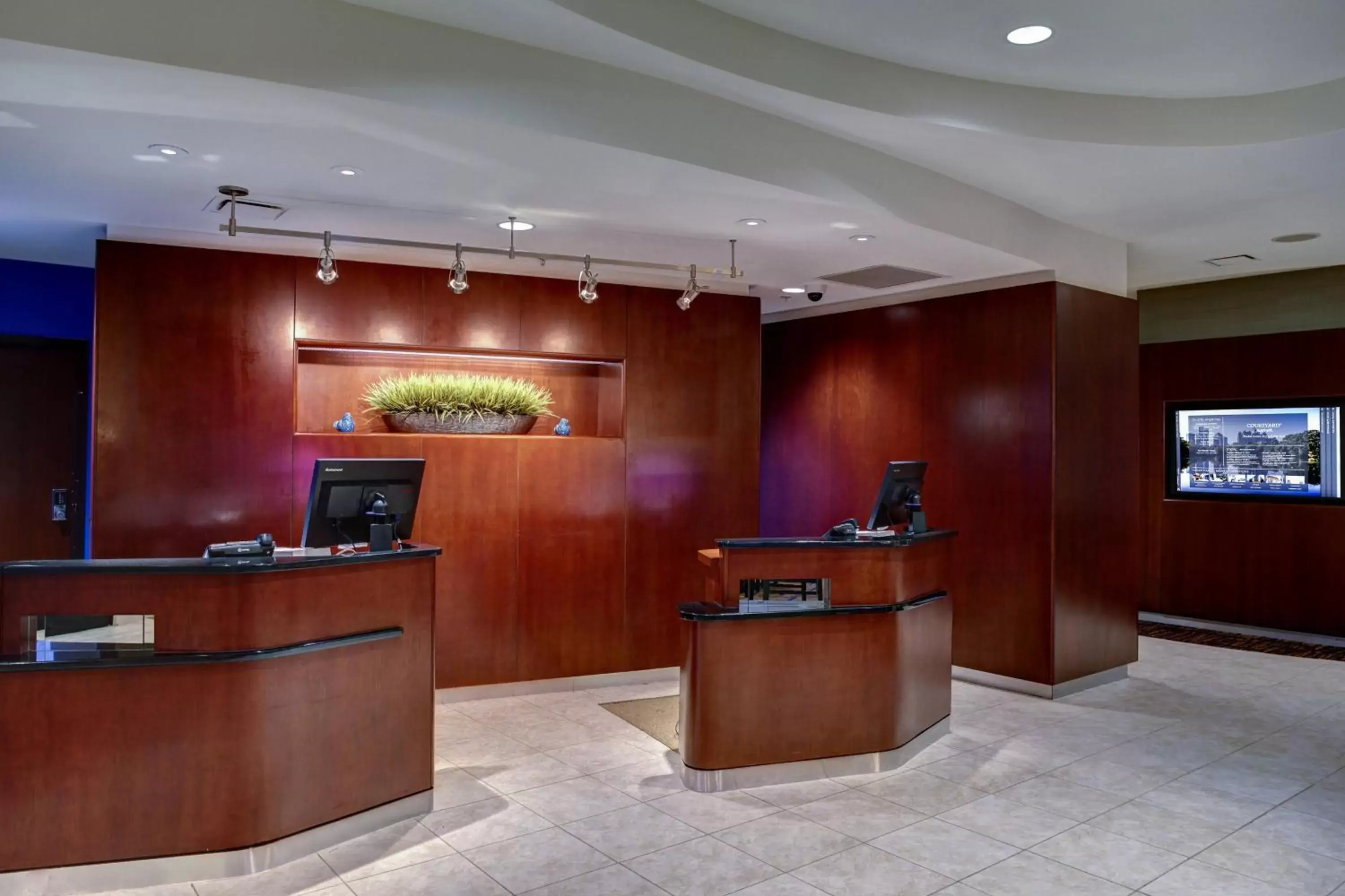 Property building, Lobby/Reception in Courtyard Atlanta Airport West