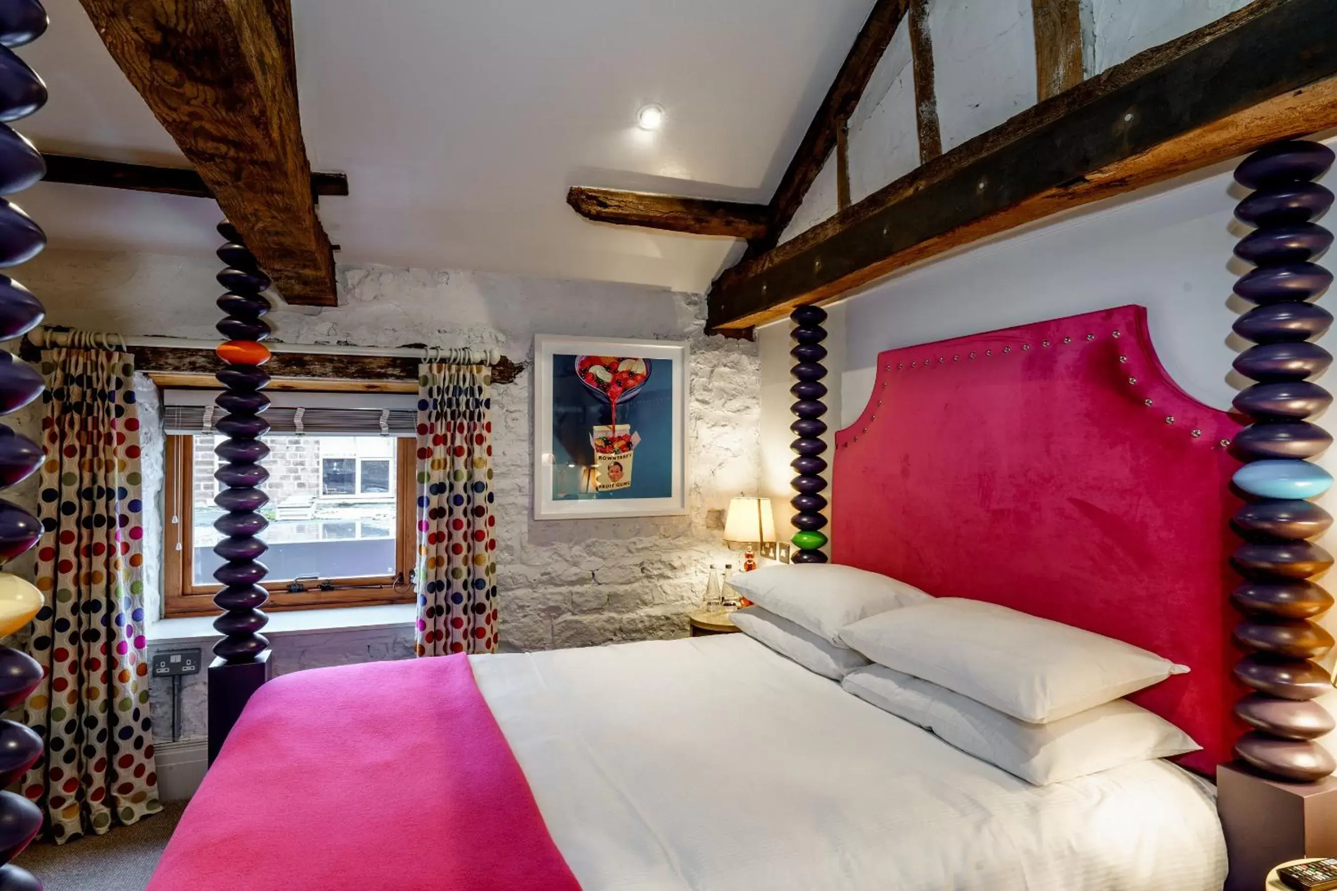 Bed in The Castle Inn