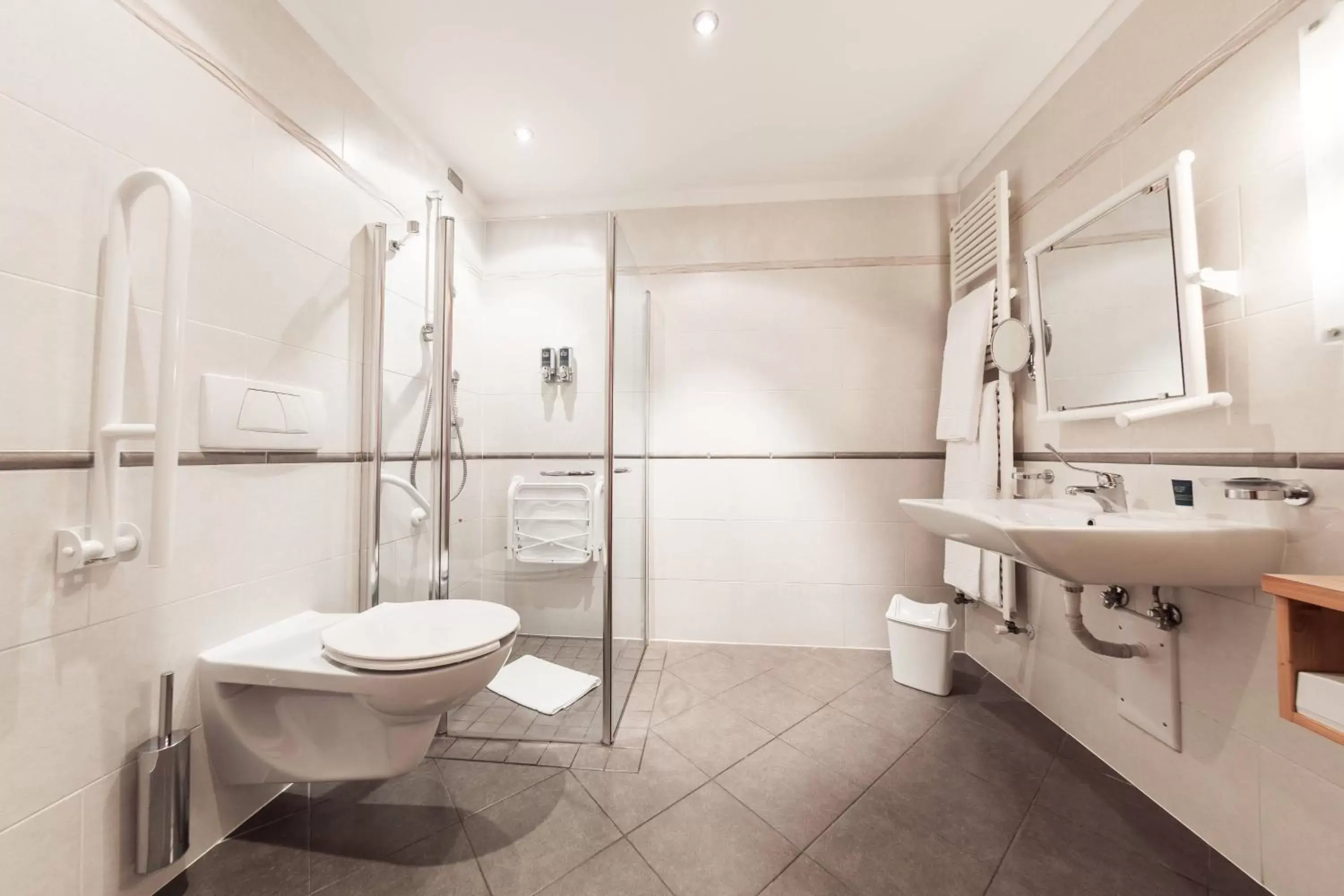 Photo of the whole room, Bathroom in Four Points Sheraton Bolzano Bozen
