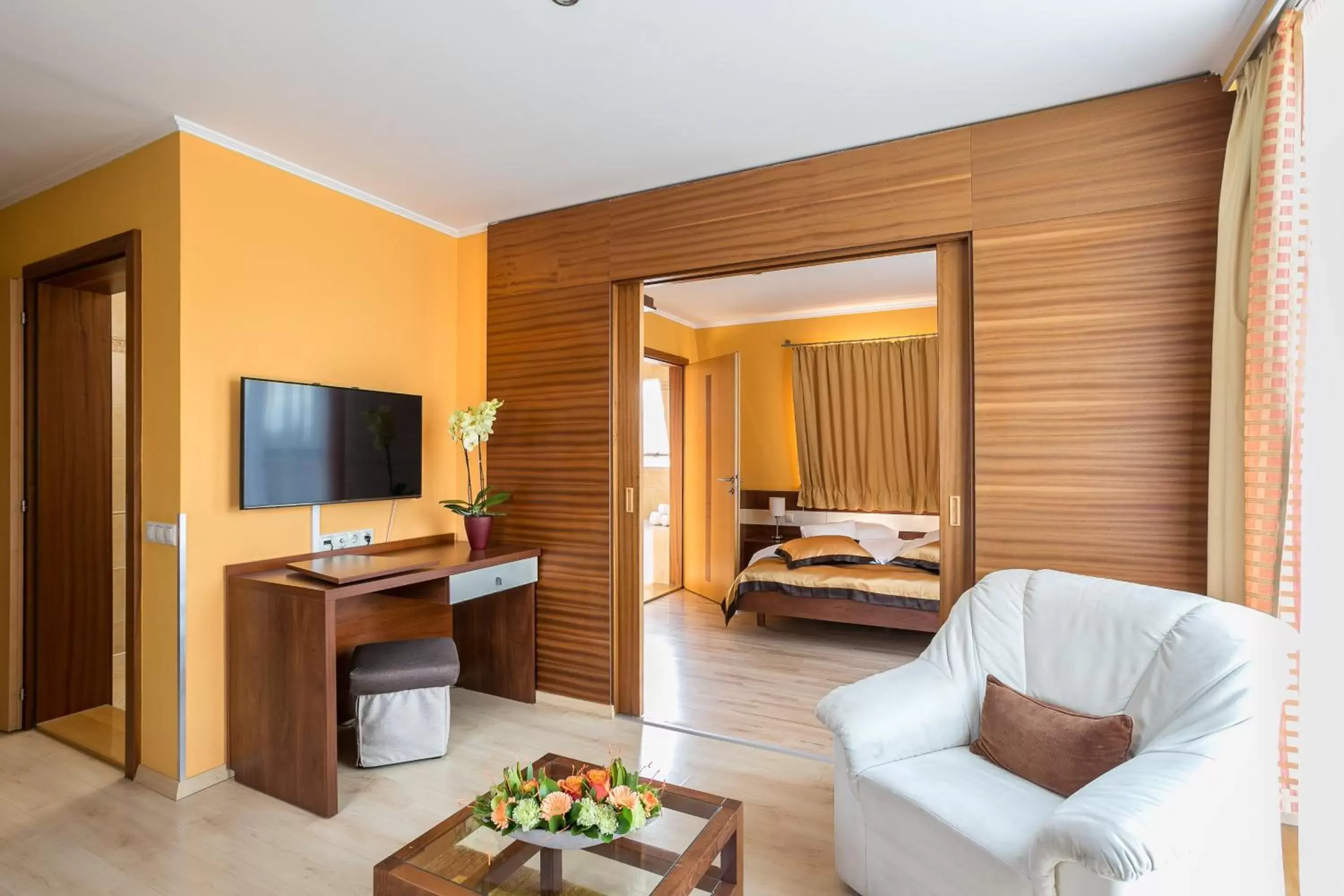 TV and multimedia, TV/Entertainment Center in Holiday Beach Budapest Wellness Hotel with Sauna Park