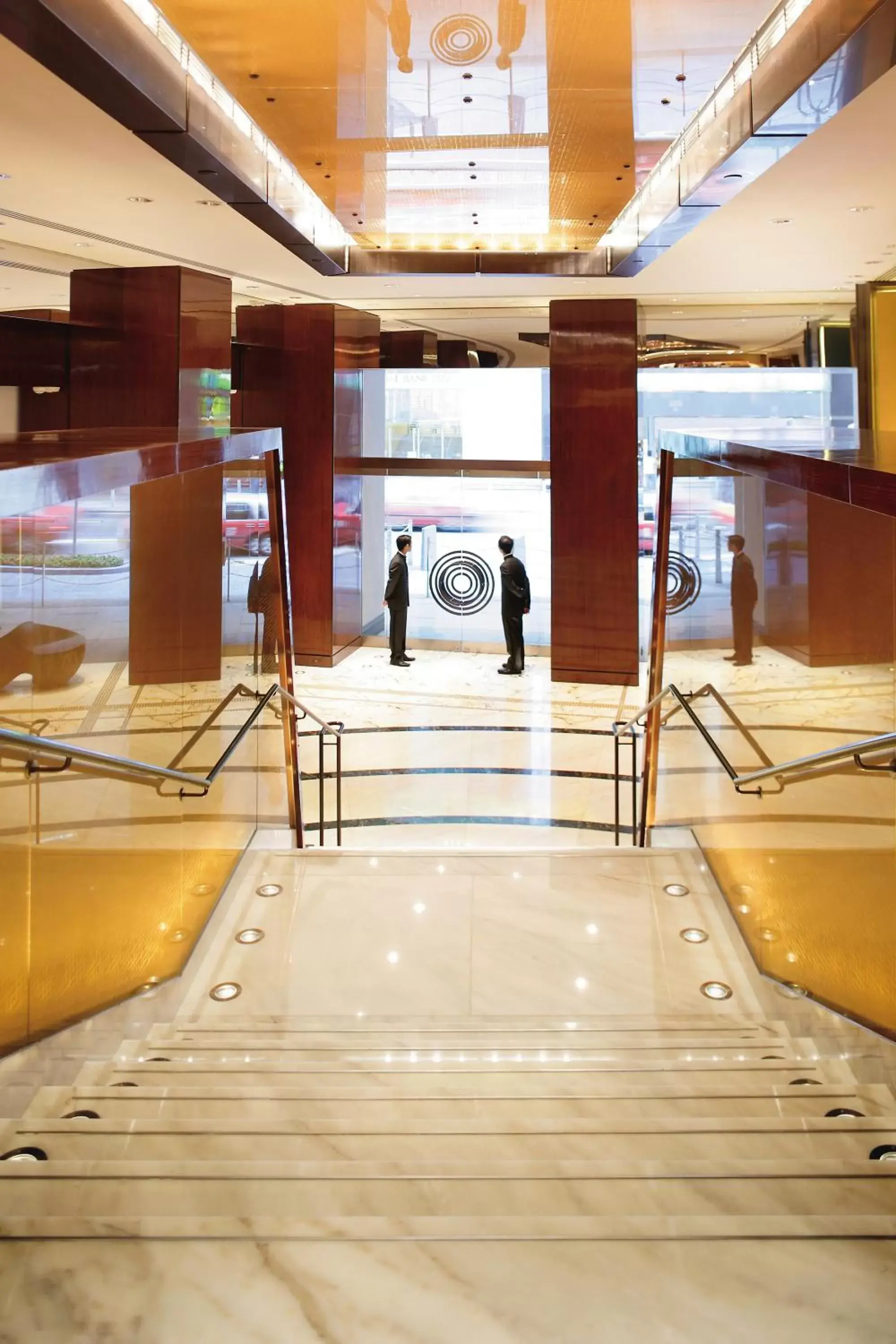 Lobby or reception in The Landmark Mandarin Oriental, Hong Kong