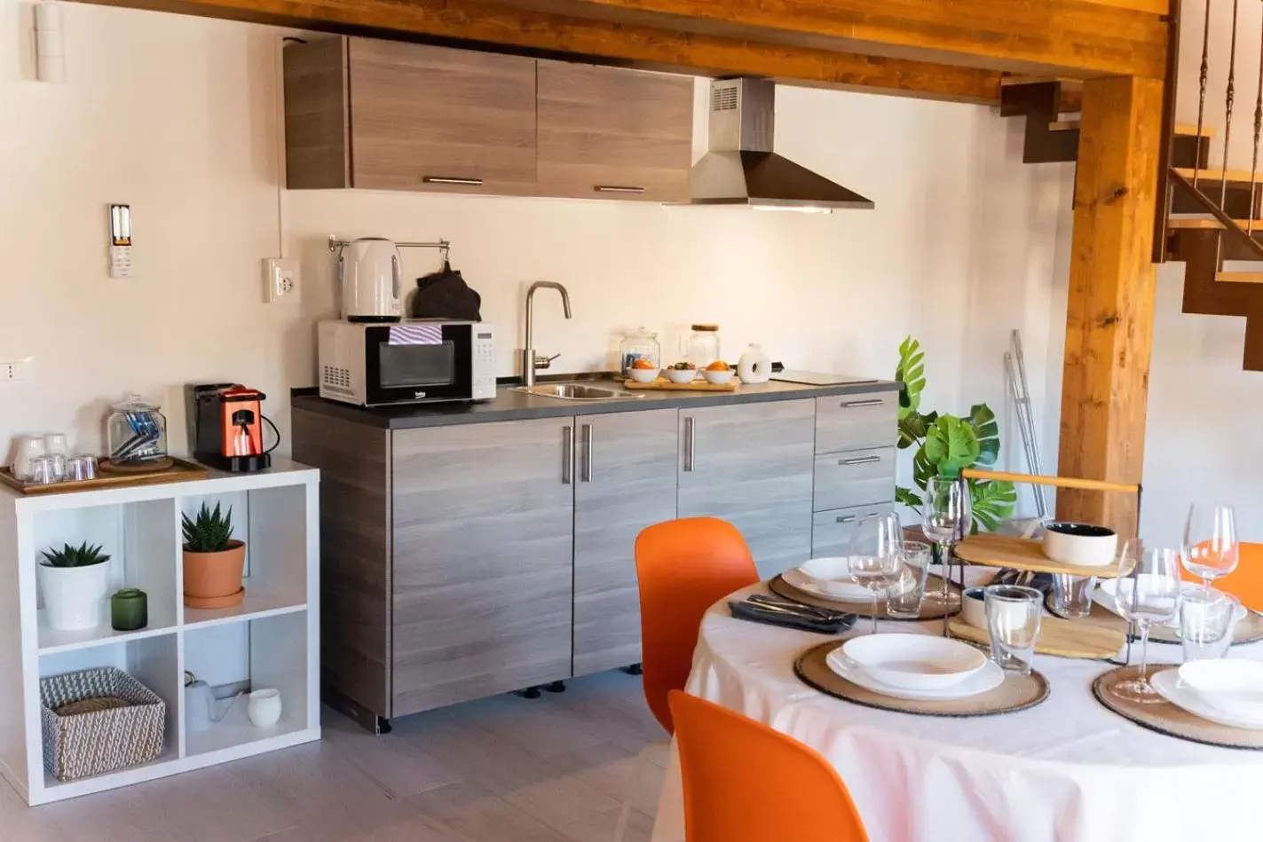Coffee/tea facilities, Kitchen/Kitchenette in Open Sicily Homes - Guascone Residence - Self Check-in