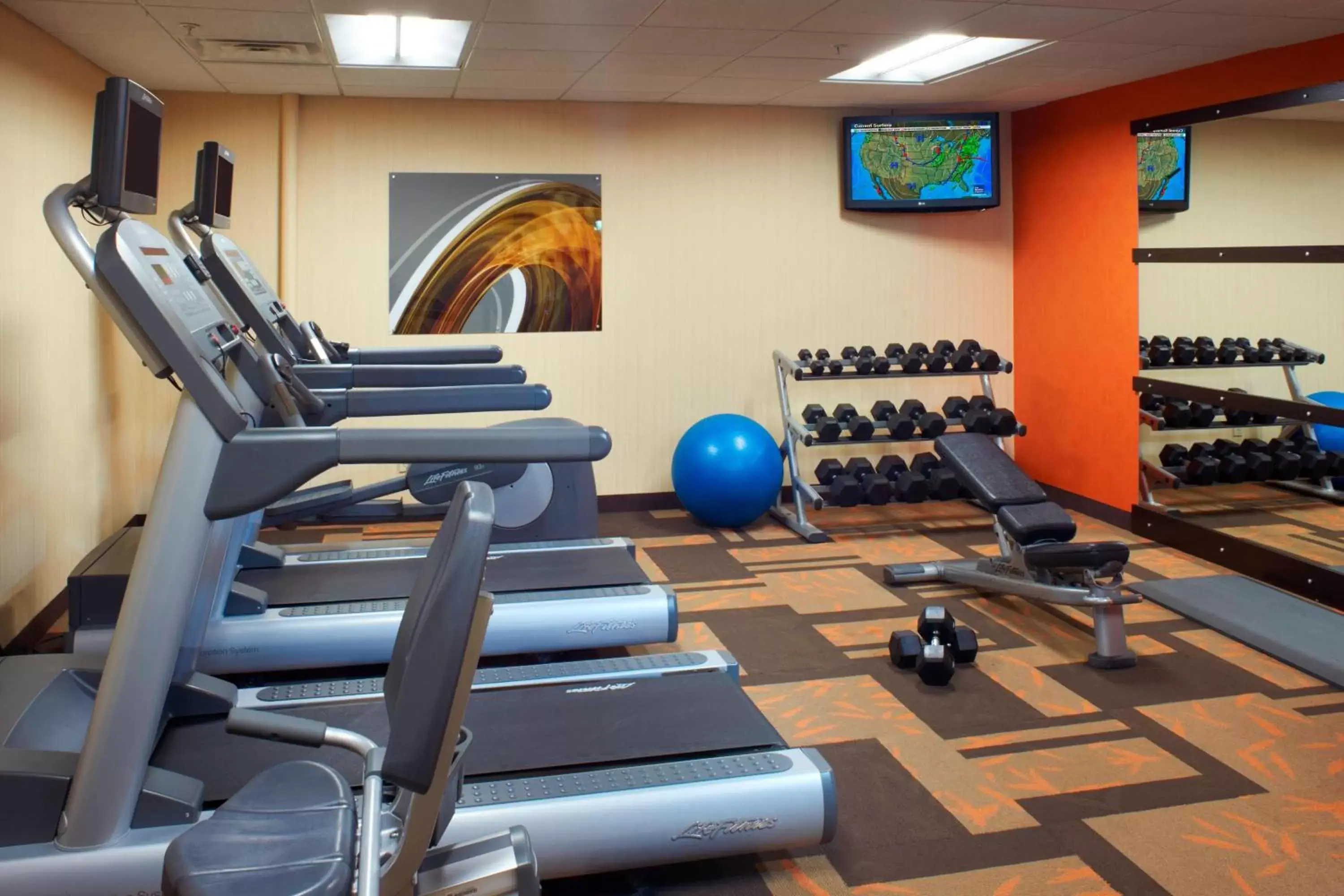 Fitness centre/facilities, Fitness Center/Facilities in Courtyard by Marriott Rockford