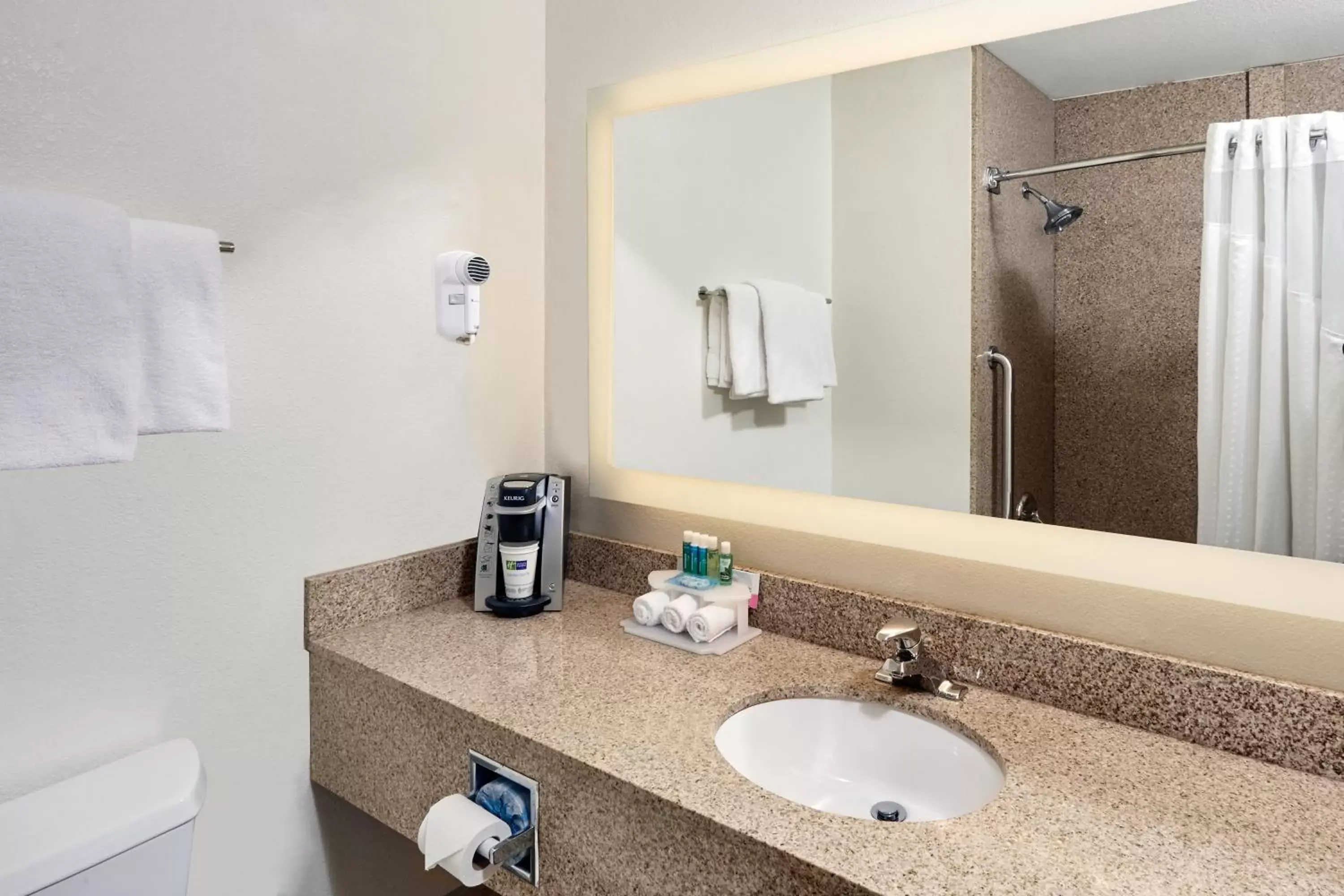 Queen Room with Roll-In Shower - Disability Access - Non-Smoking in Holiday Inn Express Sheboygan-Kohler / I-43, an IHG Hotel Queen Room with Roll-In Shower - Disability Access - Non-Smoking in Holiday Inn Express Sheboygan-Kohler / I-43, an IHG Hotel