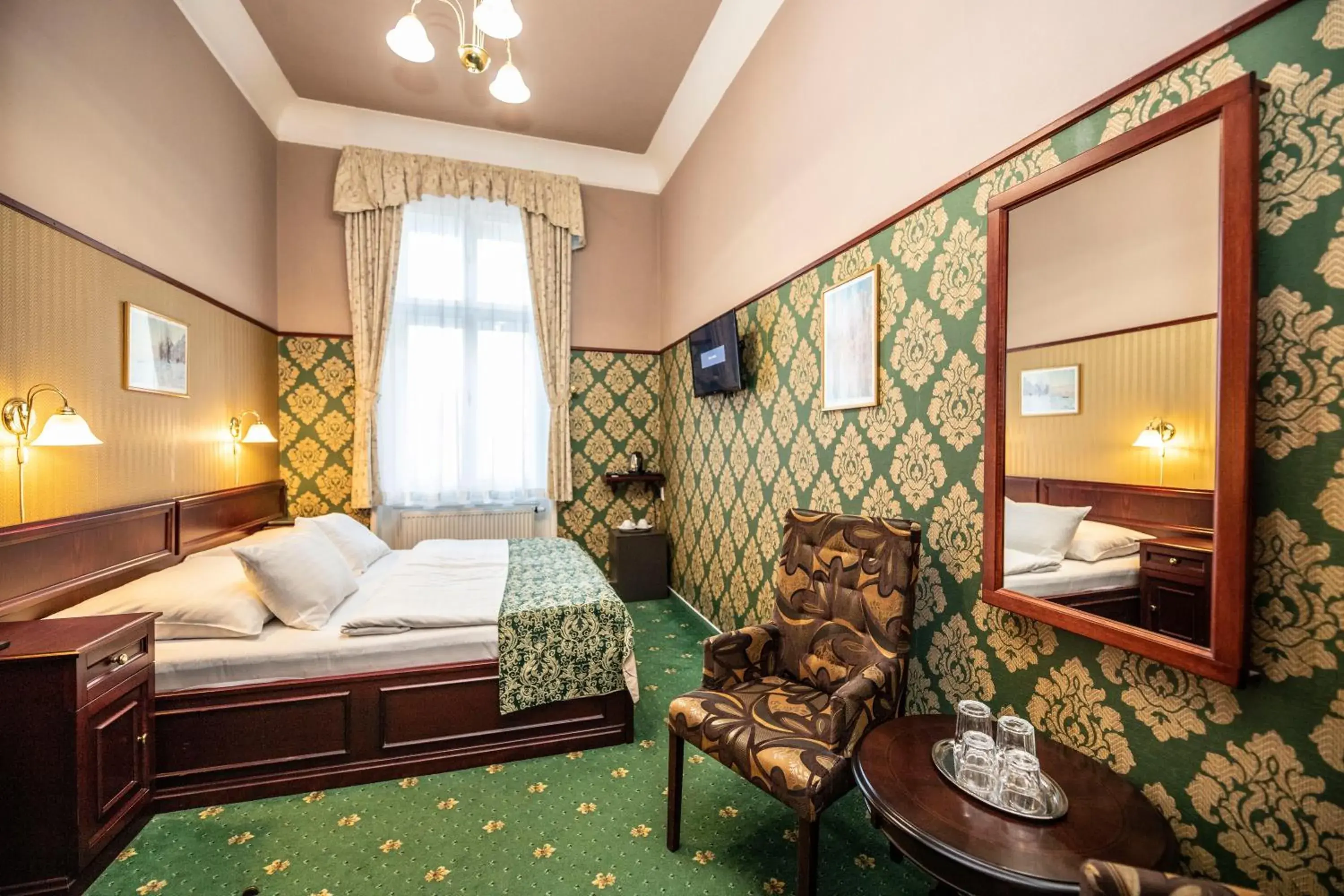 Photo of the whole room, Bed in Old Prague Hotel