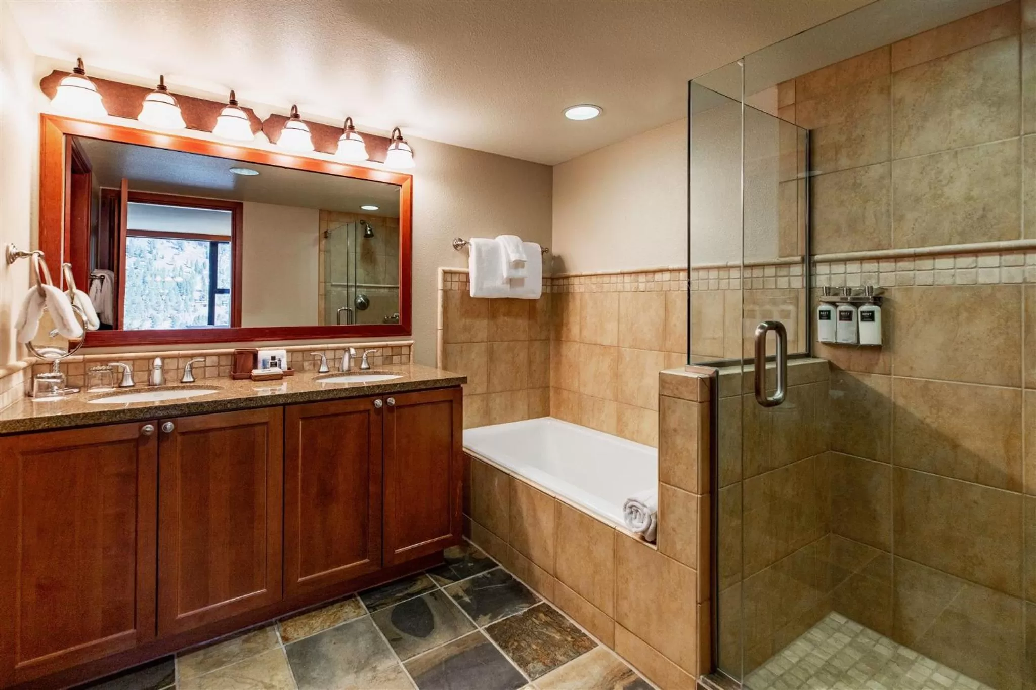 Bathroom in Everline Resort and Spa, Lake Tahoe