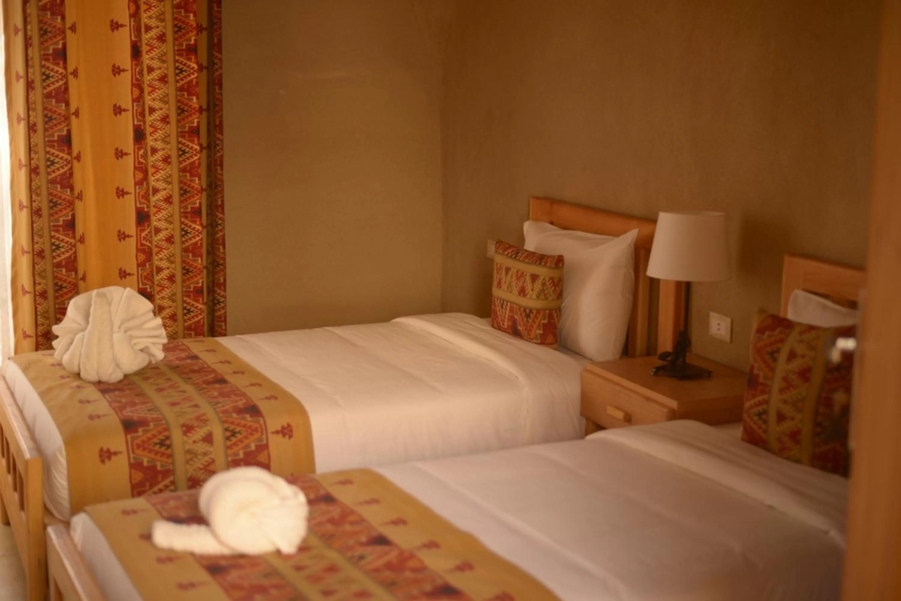 Bed in Embrace Hotel