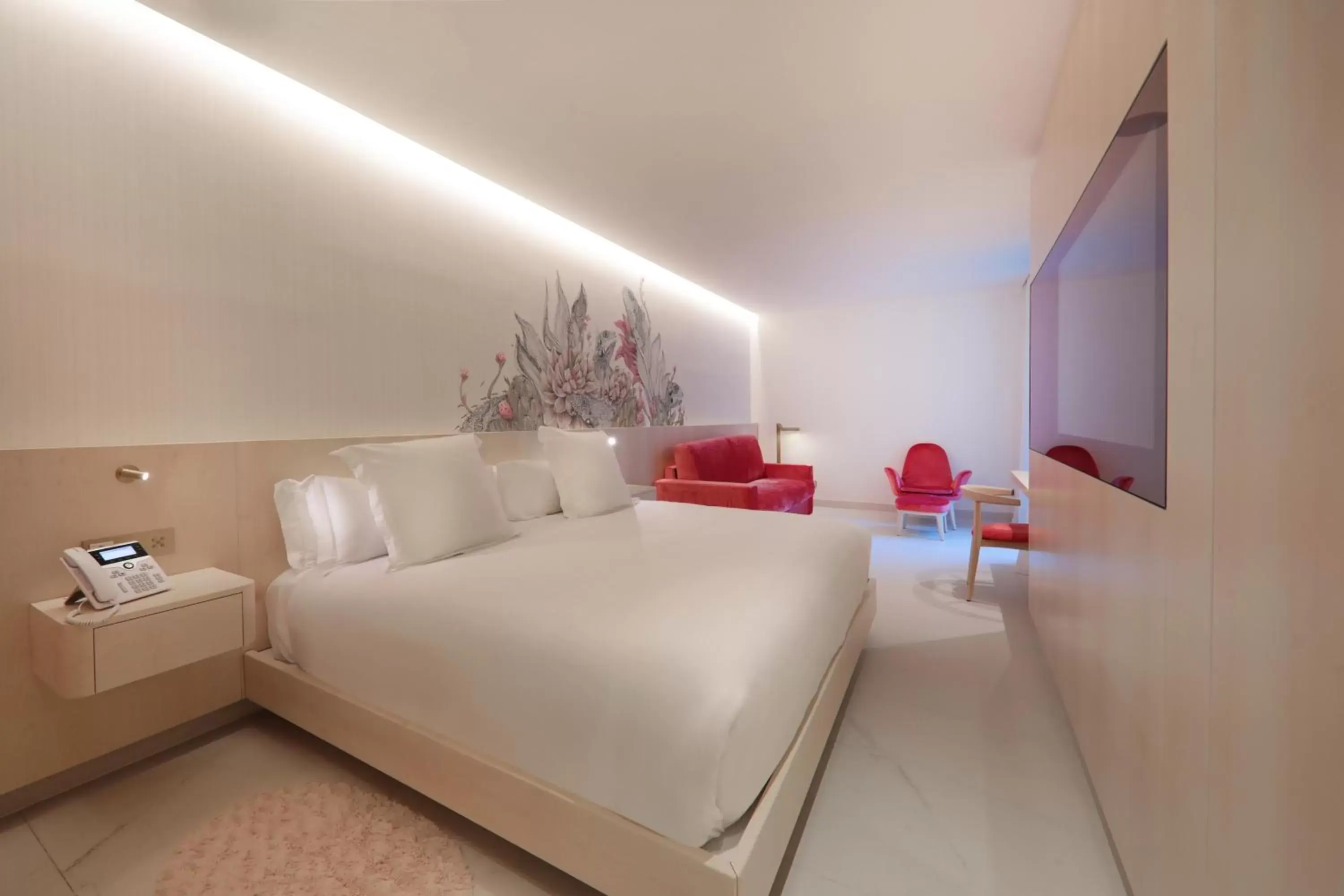 Bedroom, Bed in Iberostar Selection Paseo de Gracia 4 Sup