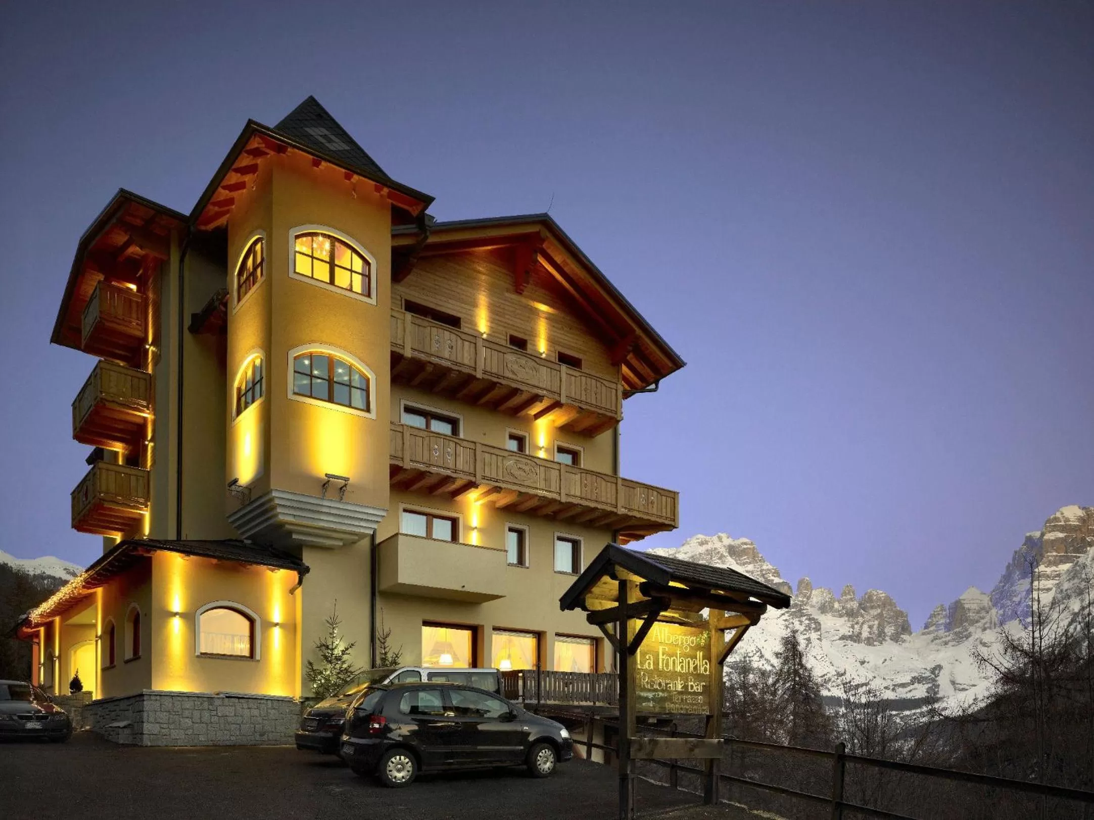 Facade/entrance in Panorama Hotel Fontanella