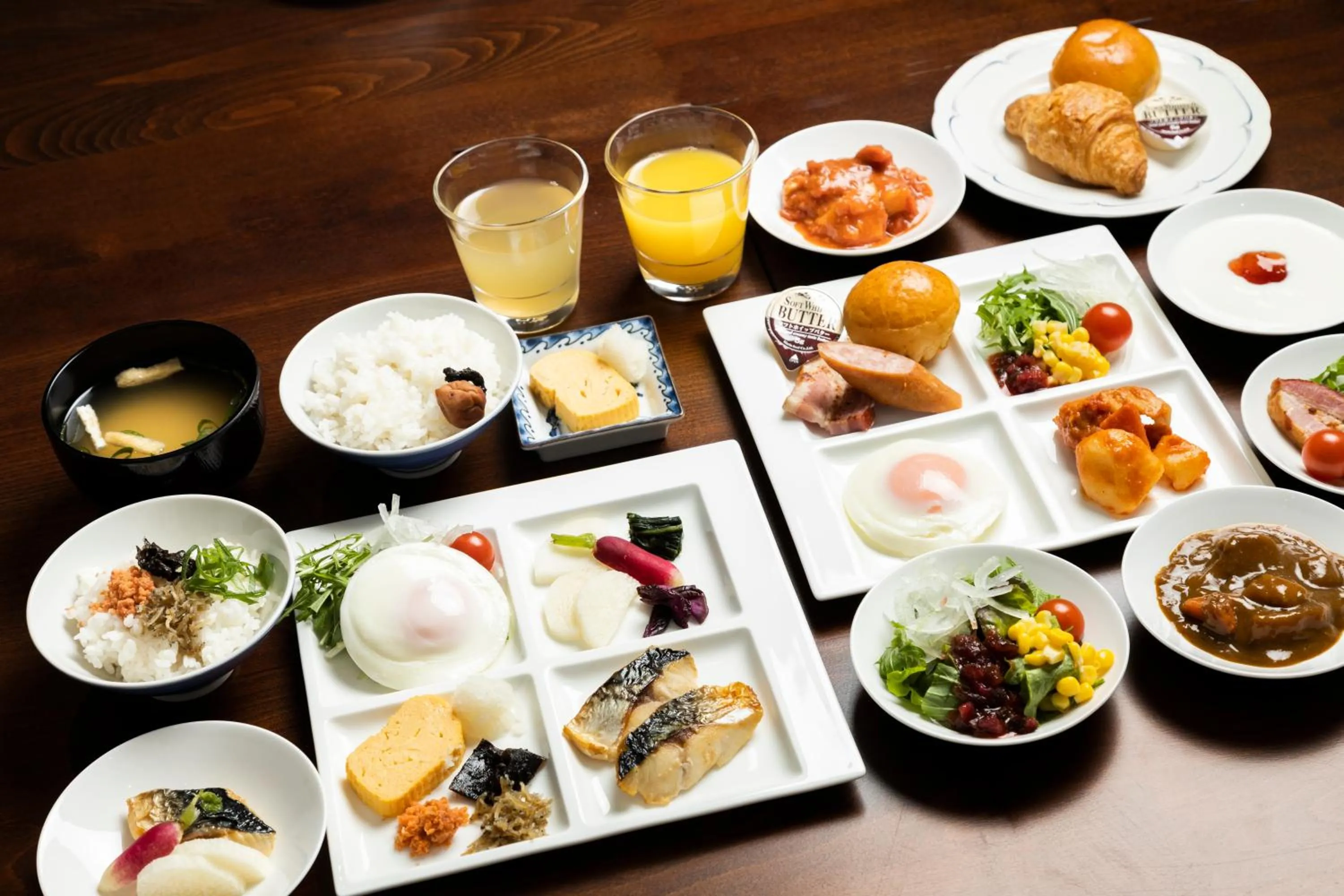 Breakfast in Hotel Aru Kyoto Sanjo Kiyamachi Do-ri