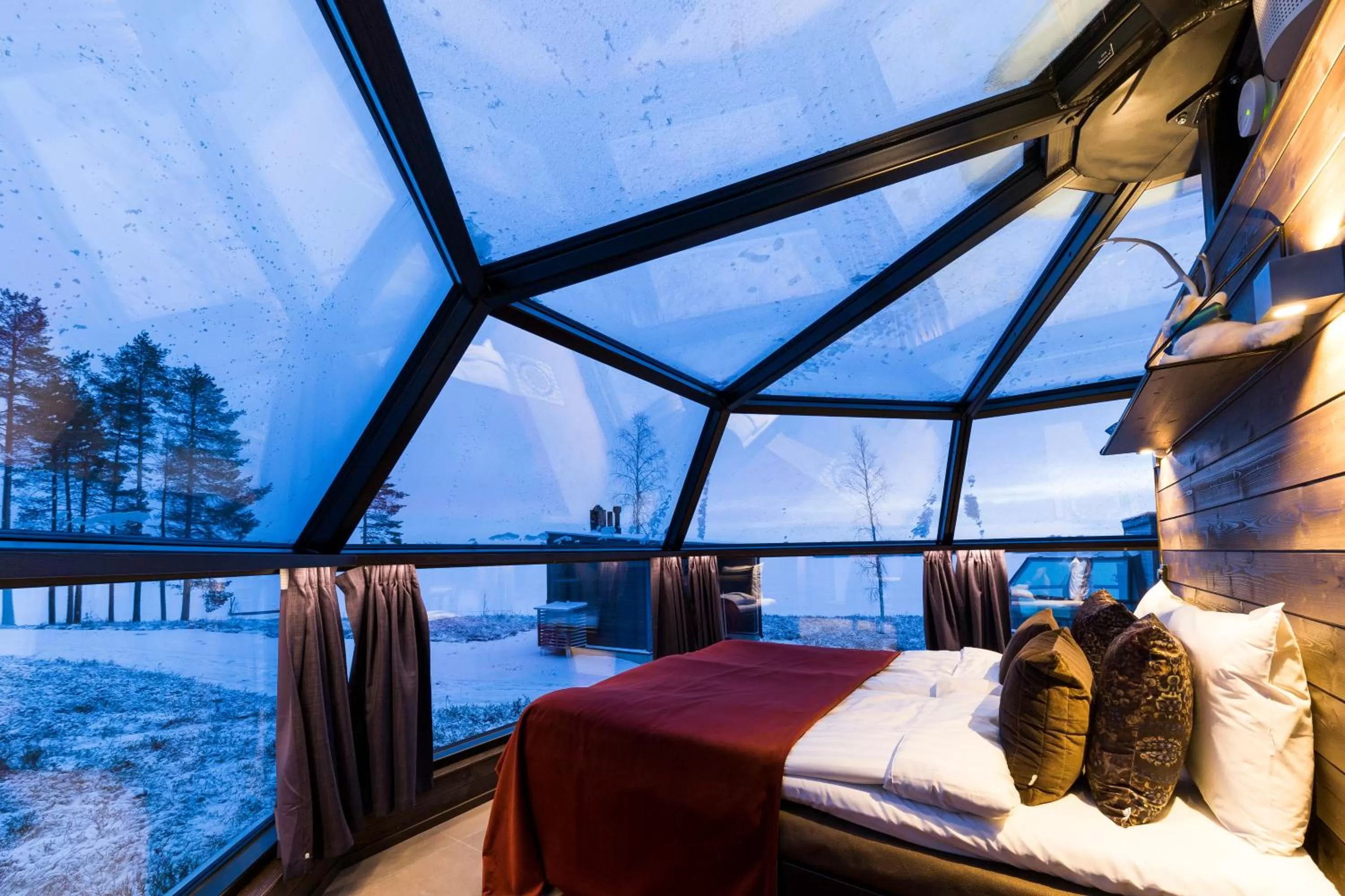 Winter, Bed in Ranua Resort Arctic Igloos