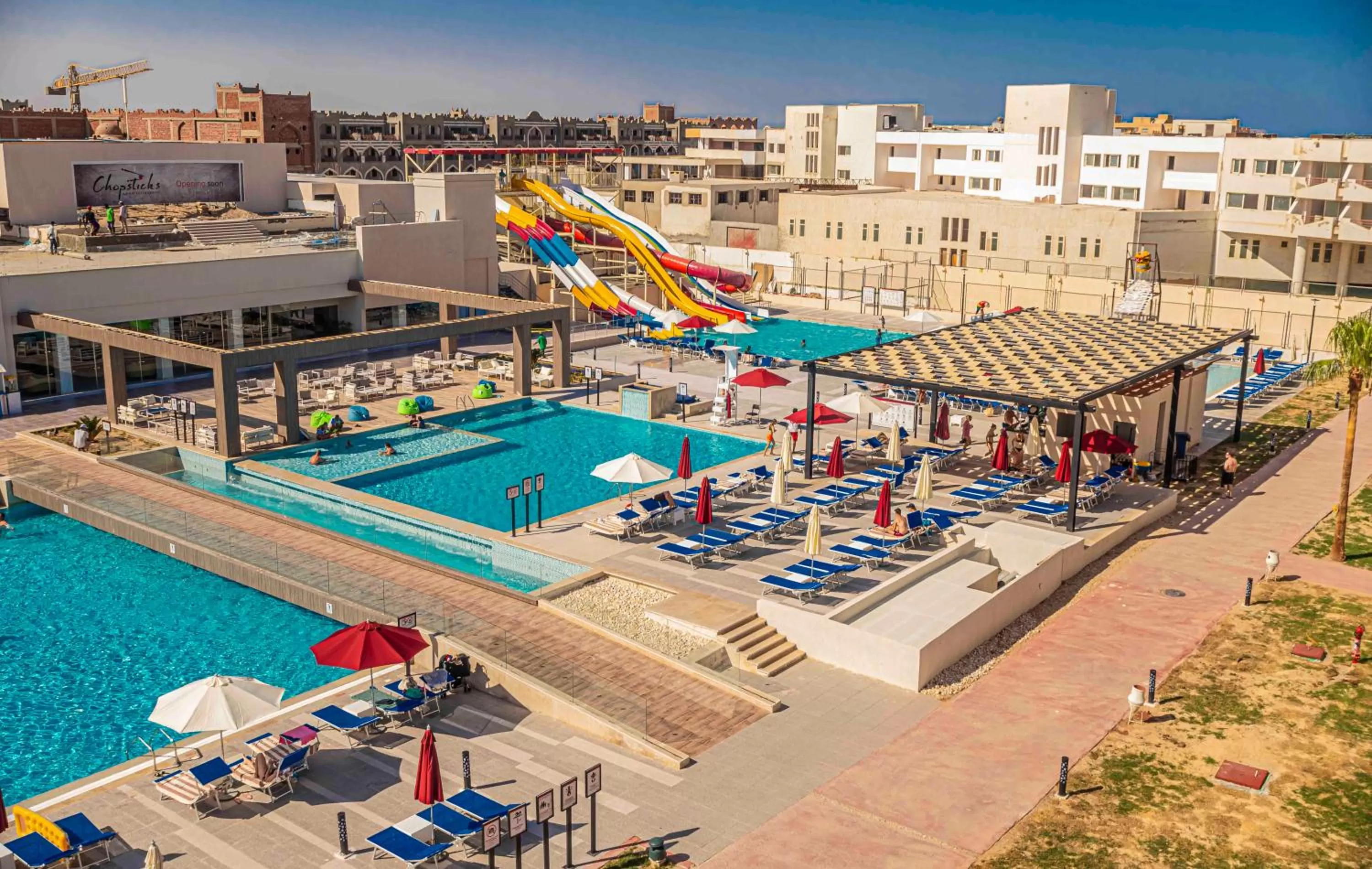 Swimming pool in Amarina Abu Soma Resort & Aquapark
