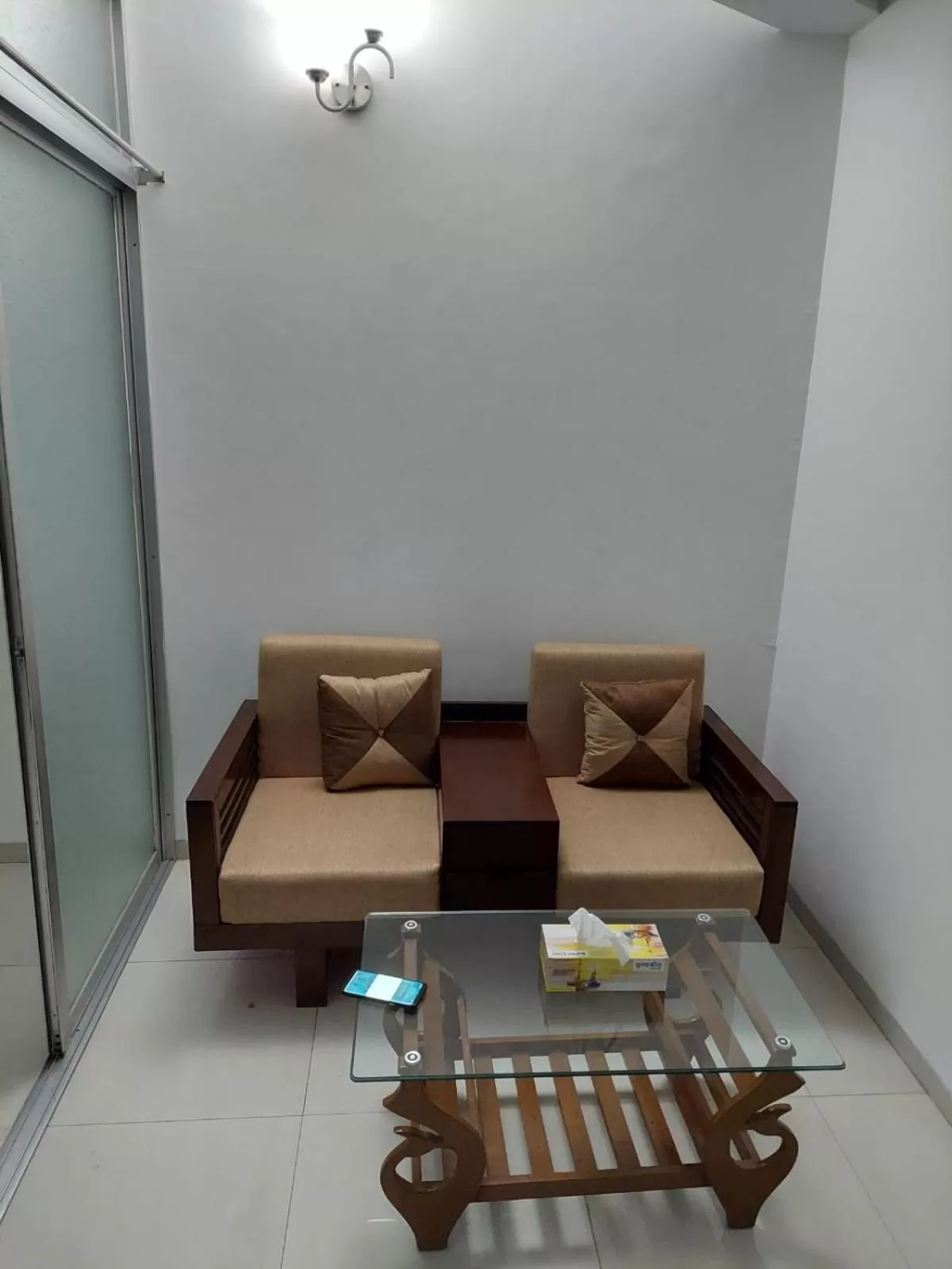 Living room in Hotel Blue Castle