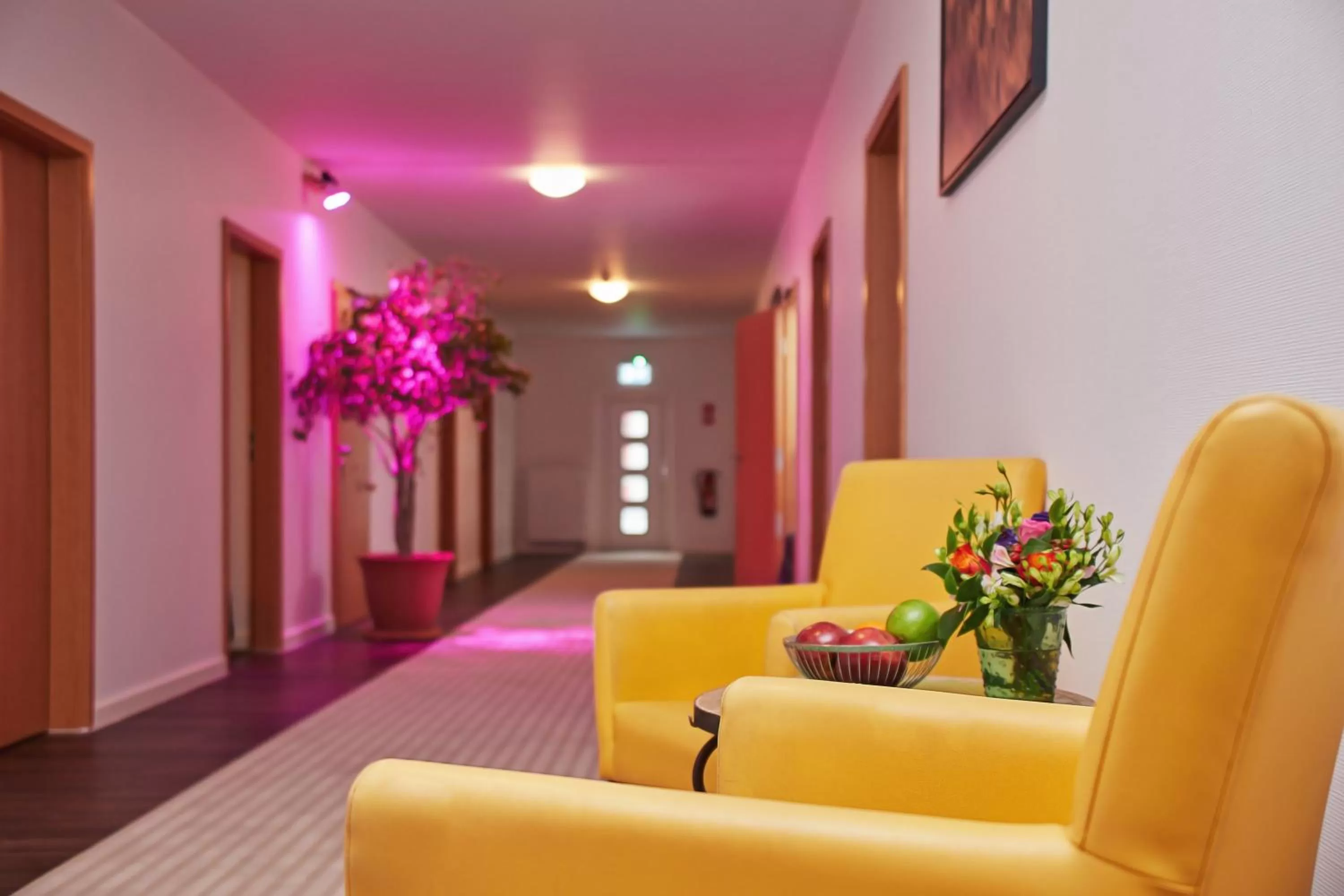 Lobby or reception in Joos Hotel