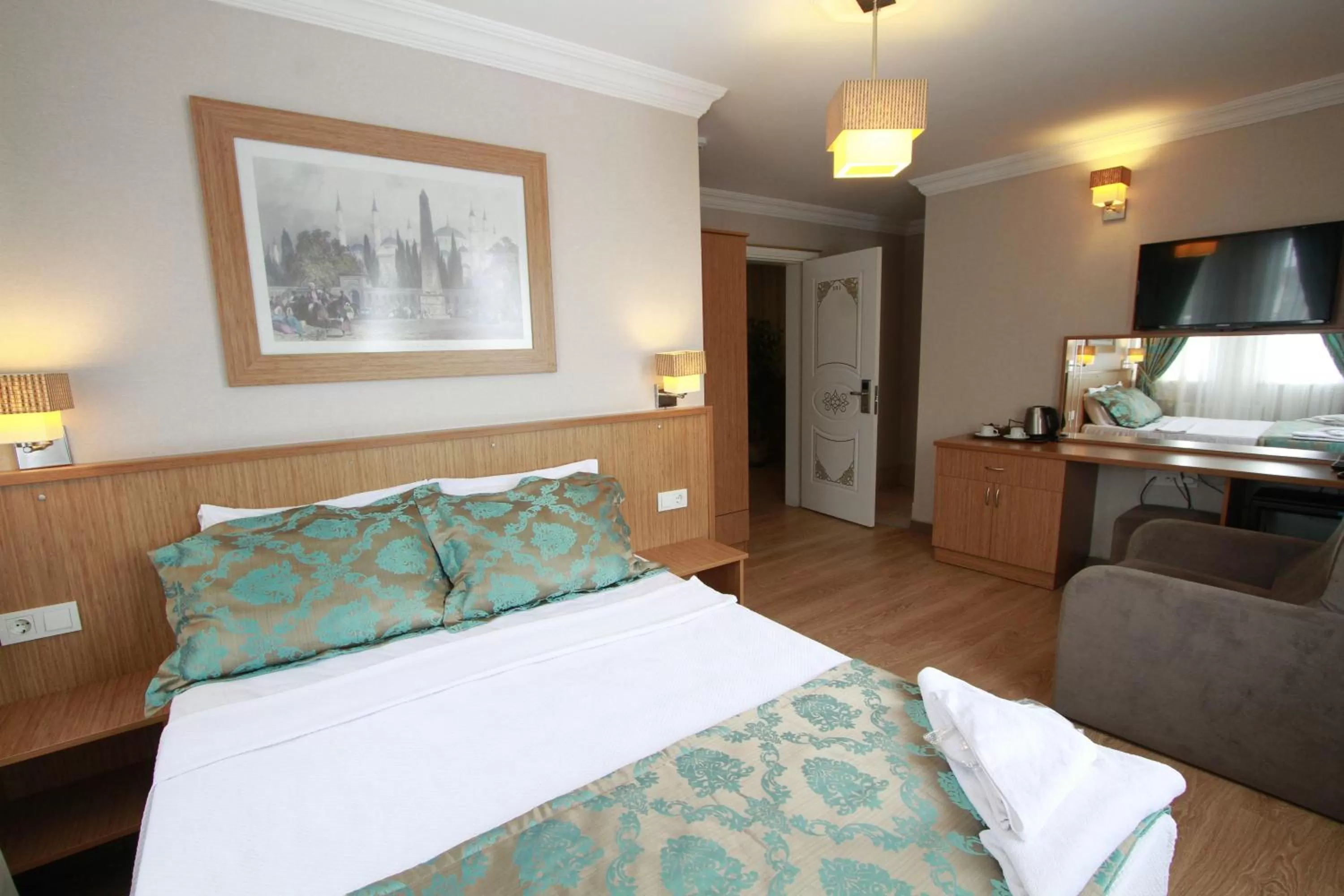 Bedroom, Bed in Agora Boutique Hotel & Bistro