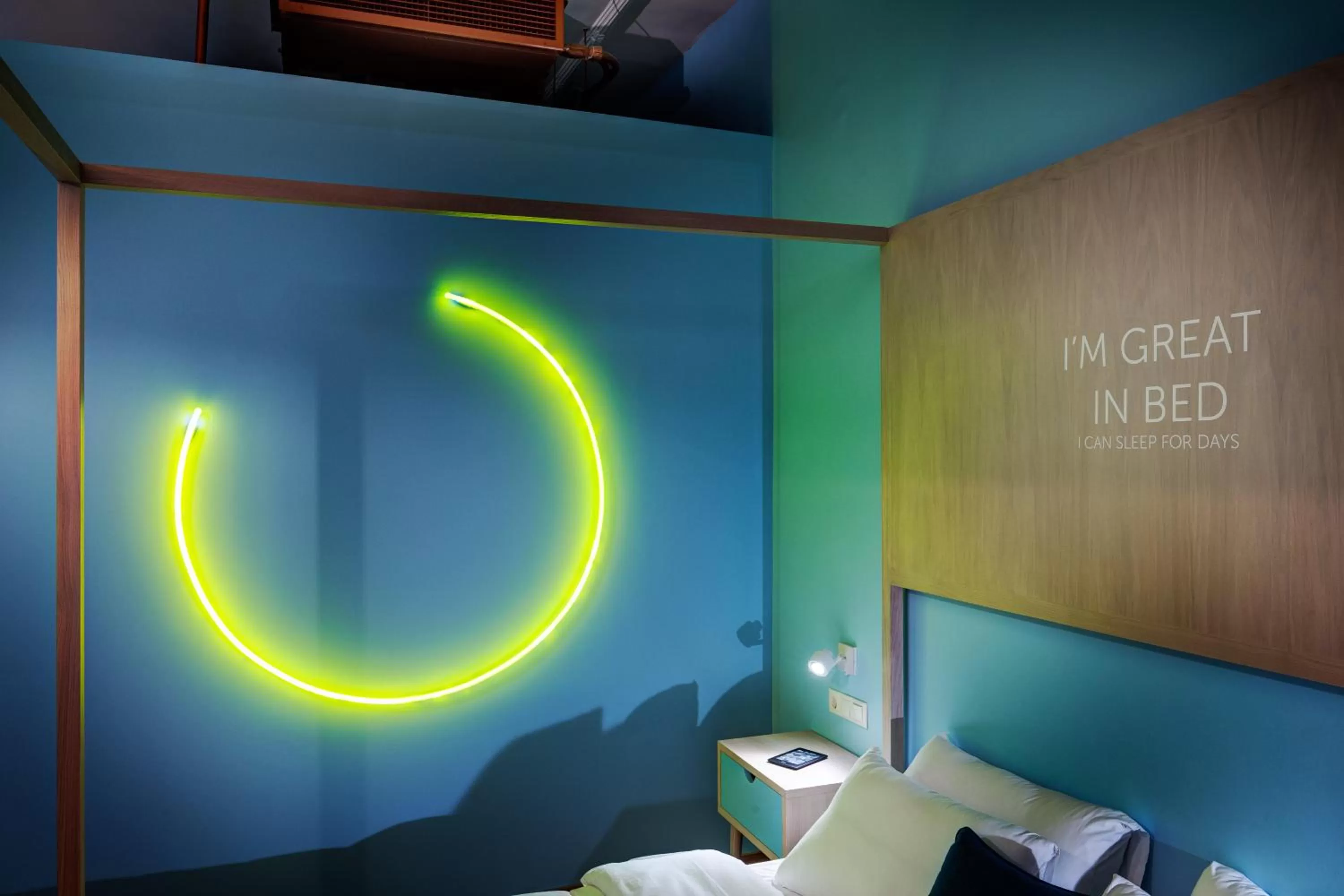 Bathroom, Bed in Colors Urban Hotel Thessaloniki