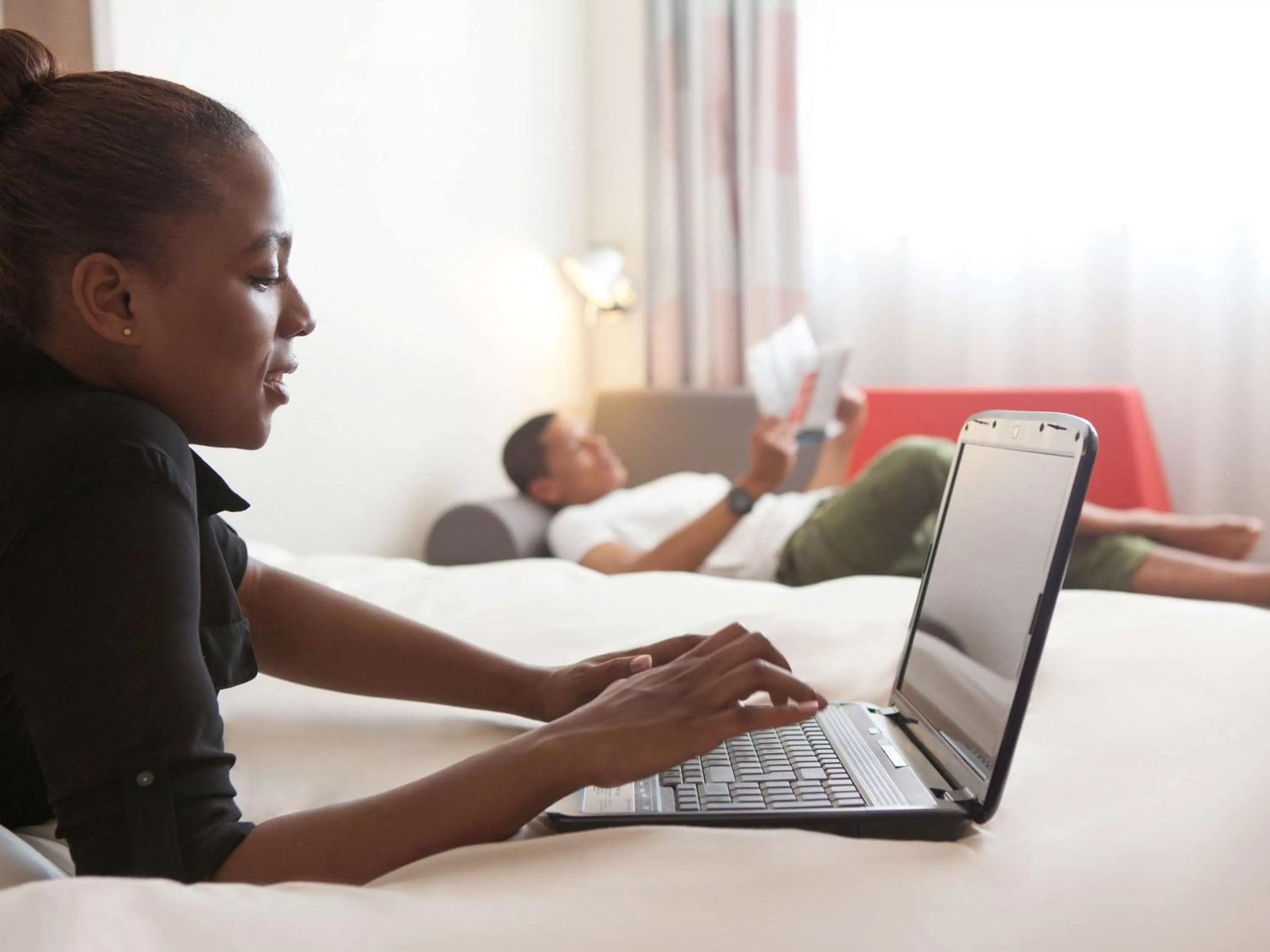 Photo of the whole room, Bed in Novotel Chennai OMR