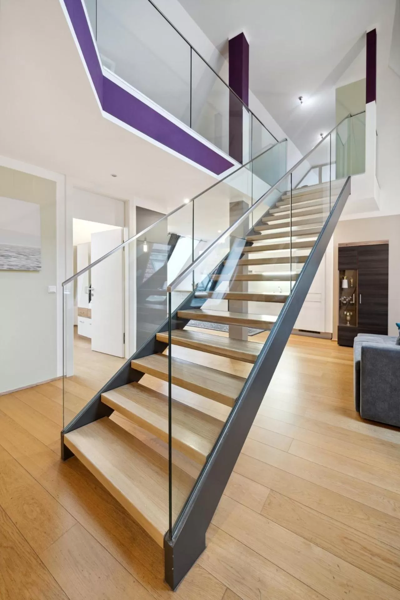 Living room in Florian's apartments in Mariahilf Vienna