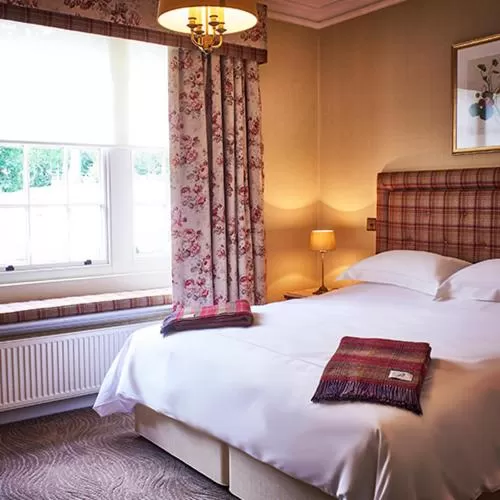 Bed in Walwick Hall Country Estate and Spa